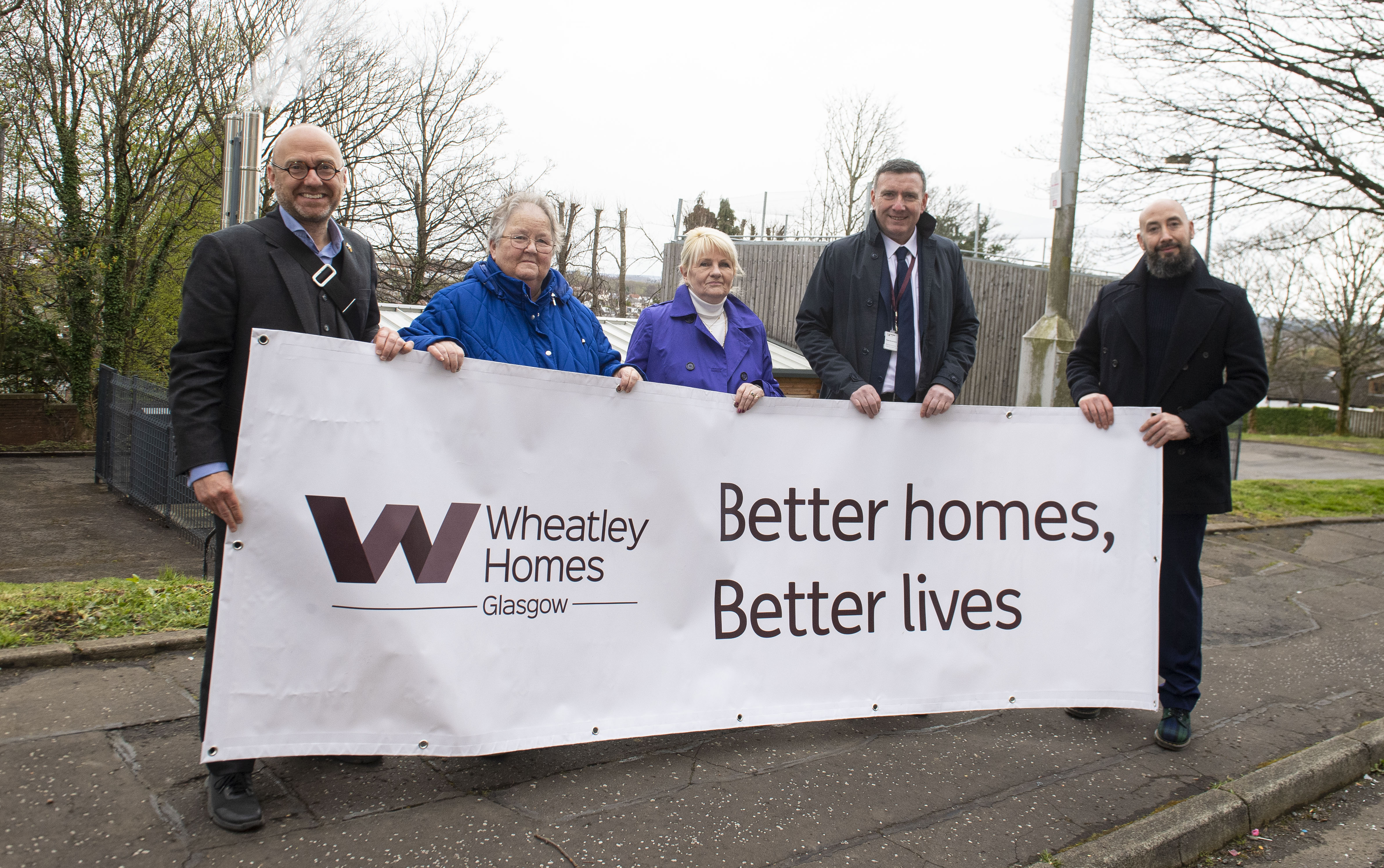 Minister visits Wheatley Homes Glasgow's low-carbon district heating system