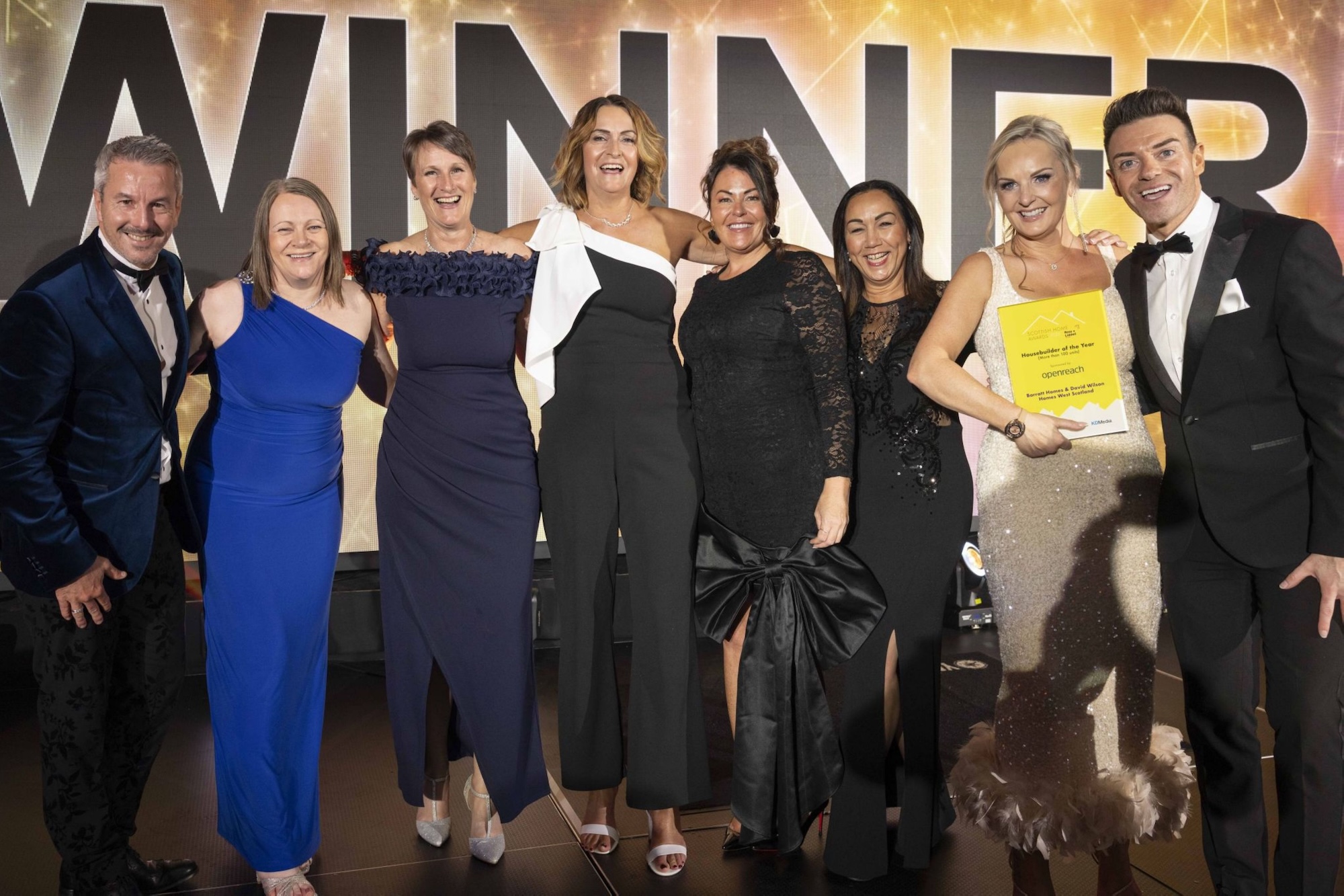 Barratt and David Wilson Homes West Scotland win Large Housebuilder of the Year