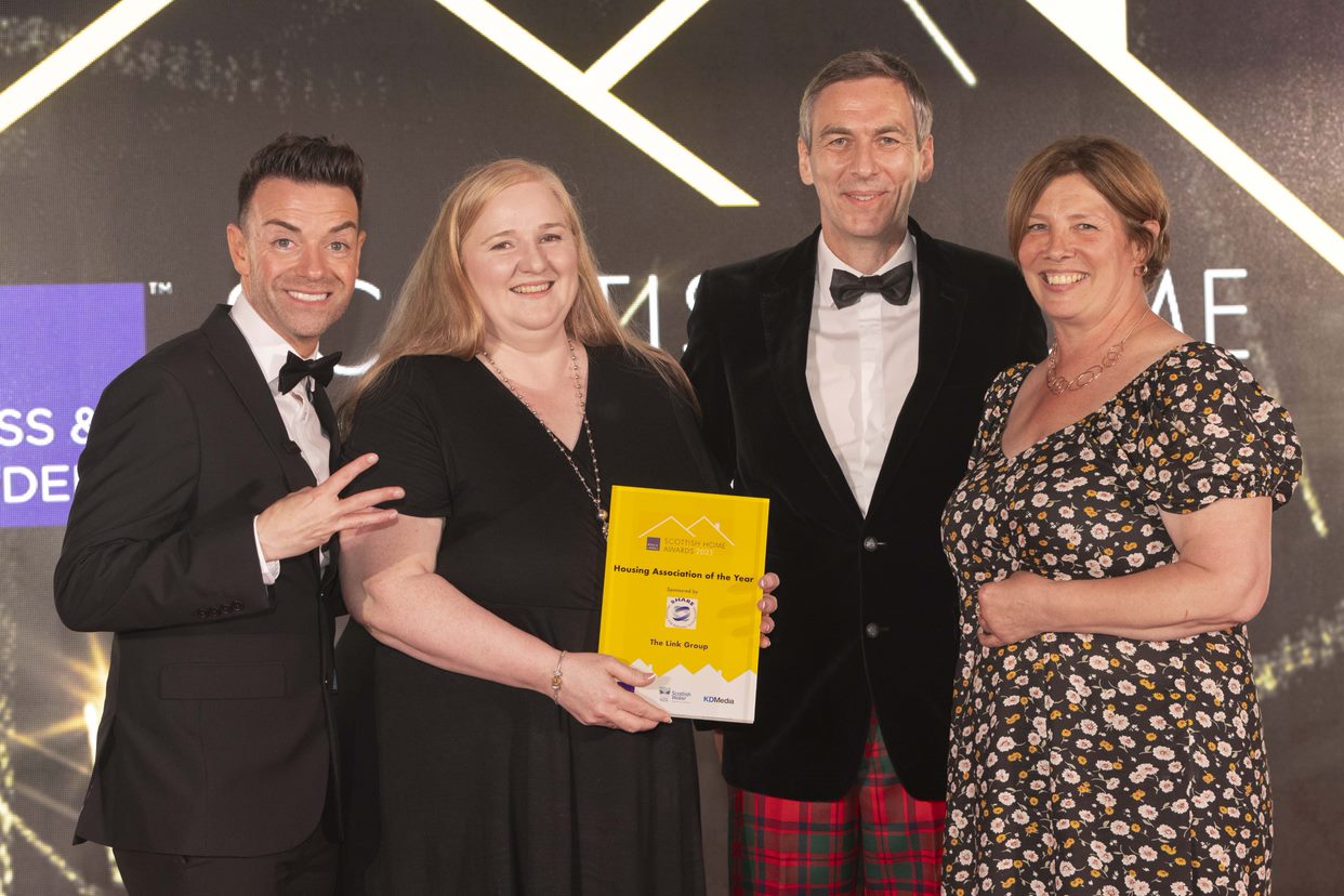 Link Group bags hat-trick at Scottish Home Awards