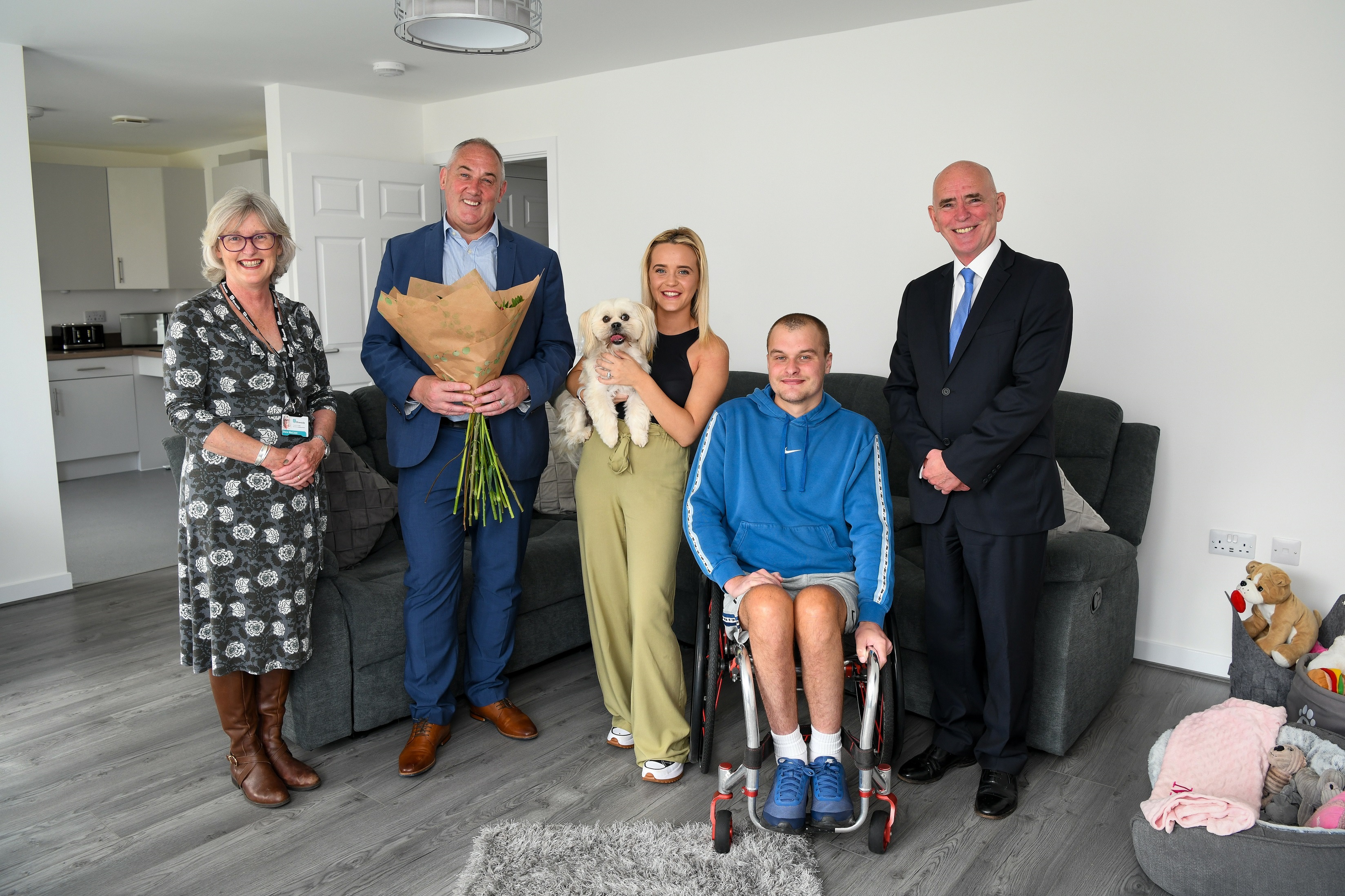 Housing minister visits Riverside Scotland's newest accessible homes