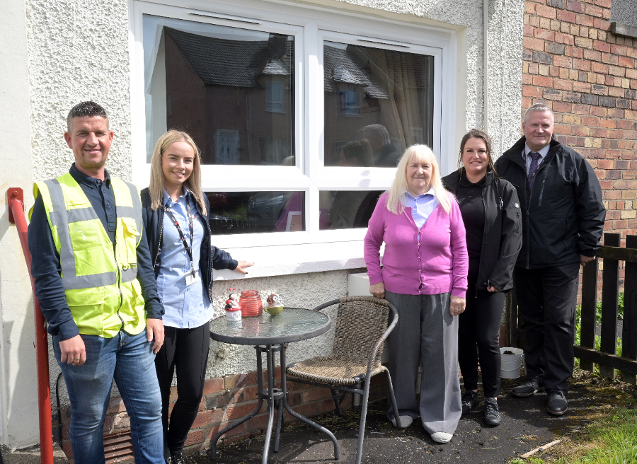 North Lanarkshire tenants hail impact of energy efficiency measures