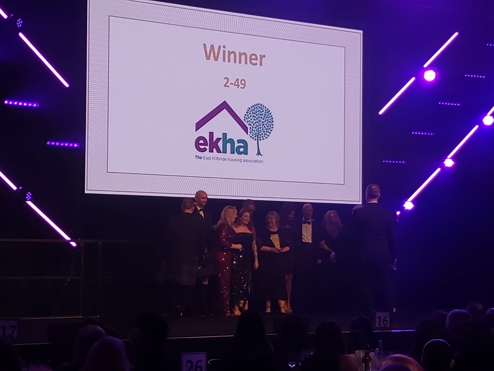 East Kilbride Housing Association named UK Employer of the Year at IIP awards