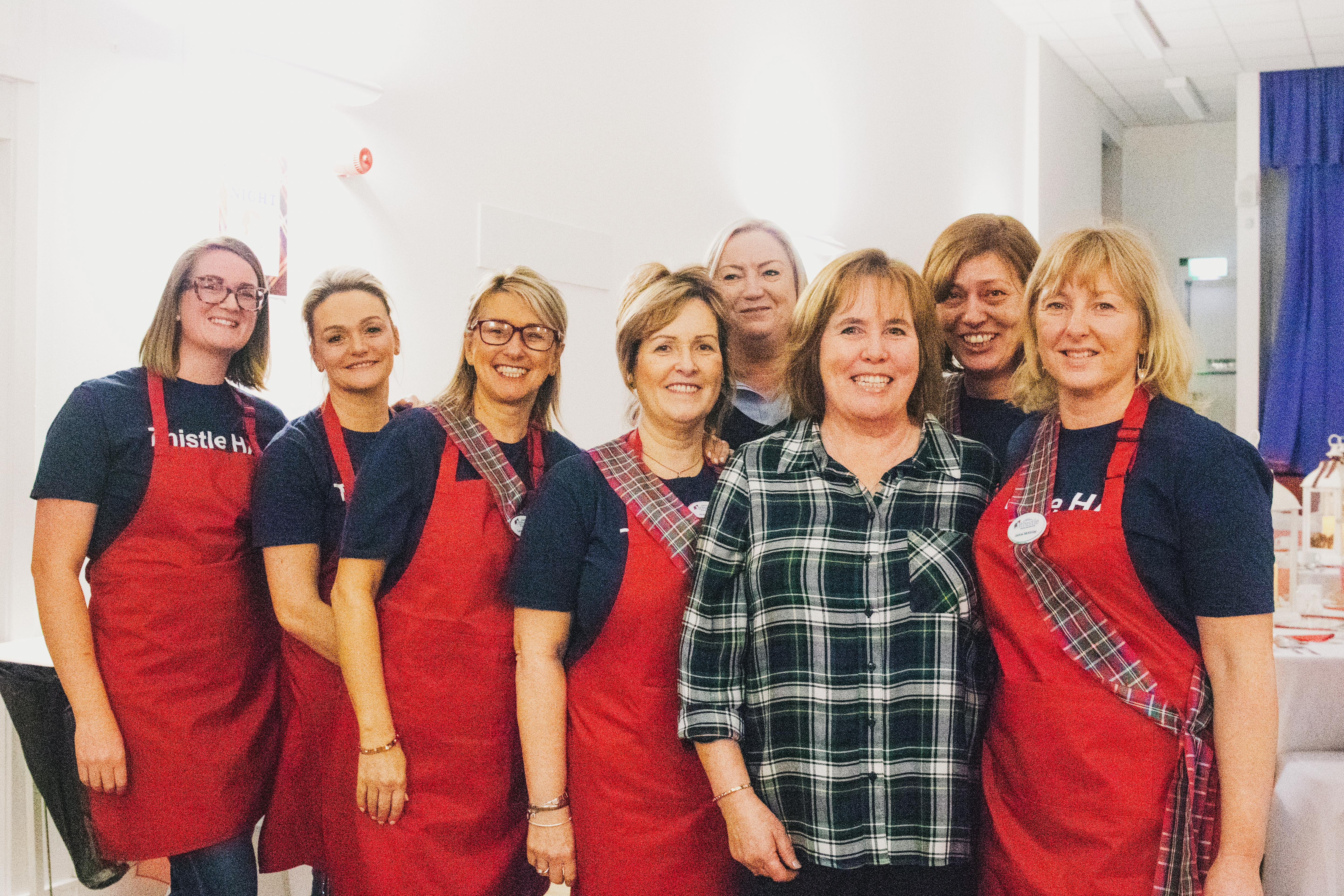 Thistle Housing Association holds Burns Supper and ceilidh for Toryglen residents