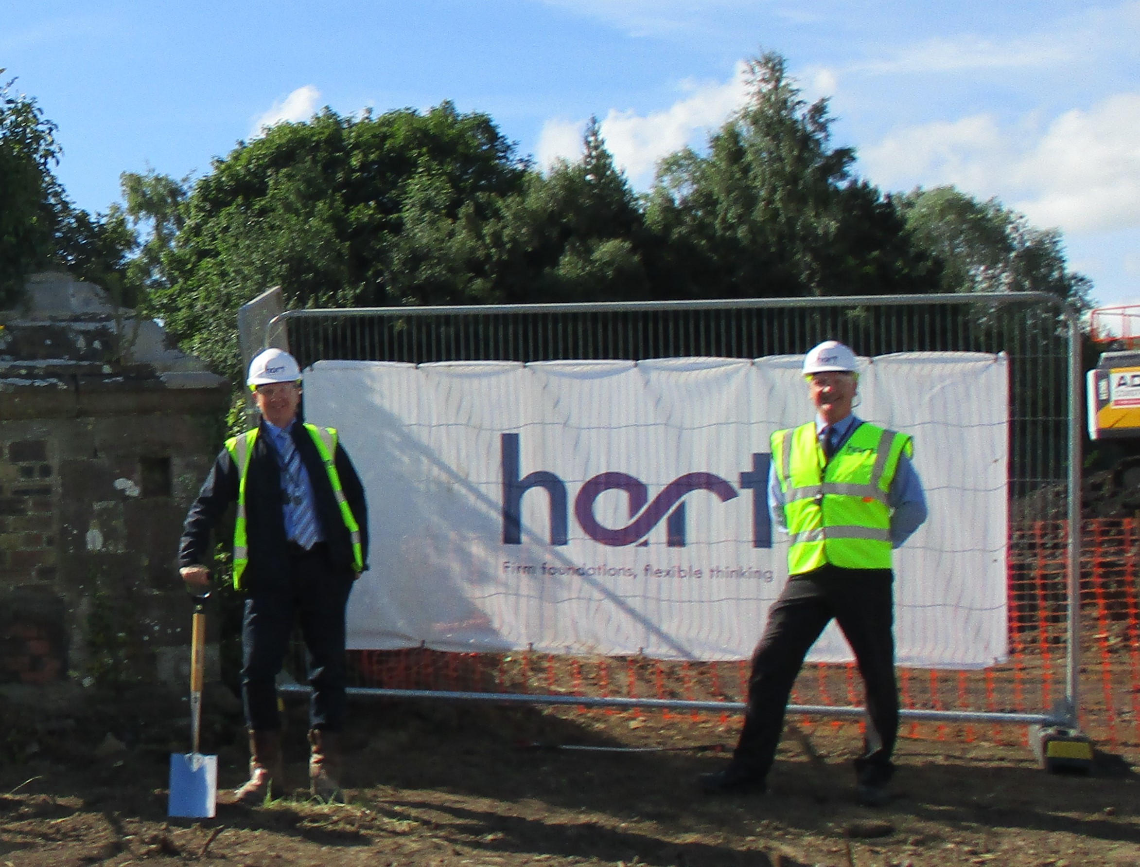 Hart Builders begins work on new council homes in Newtongrange 