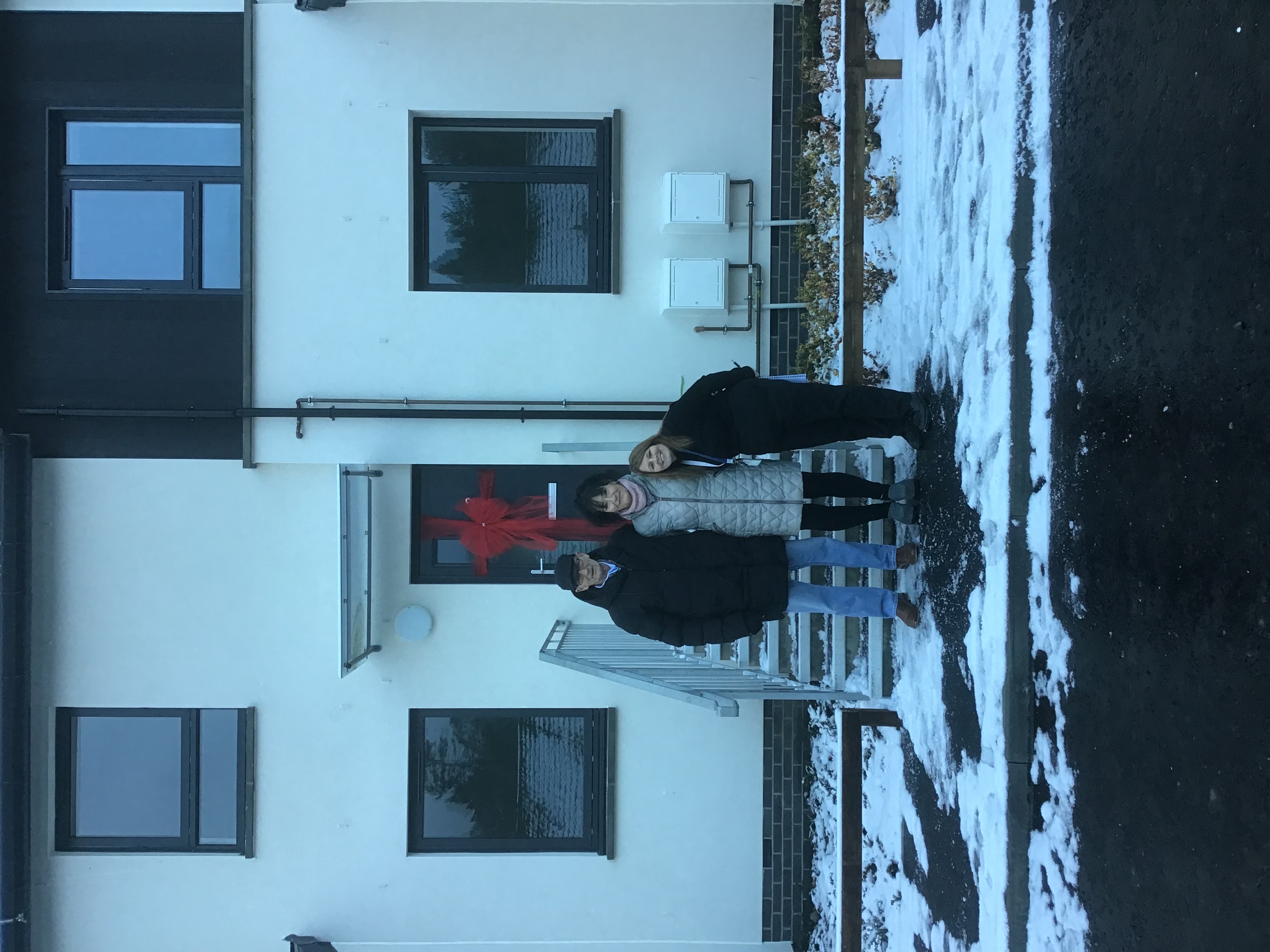 SBHA welcomes tenants to new homes in Peebles