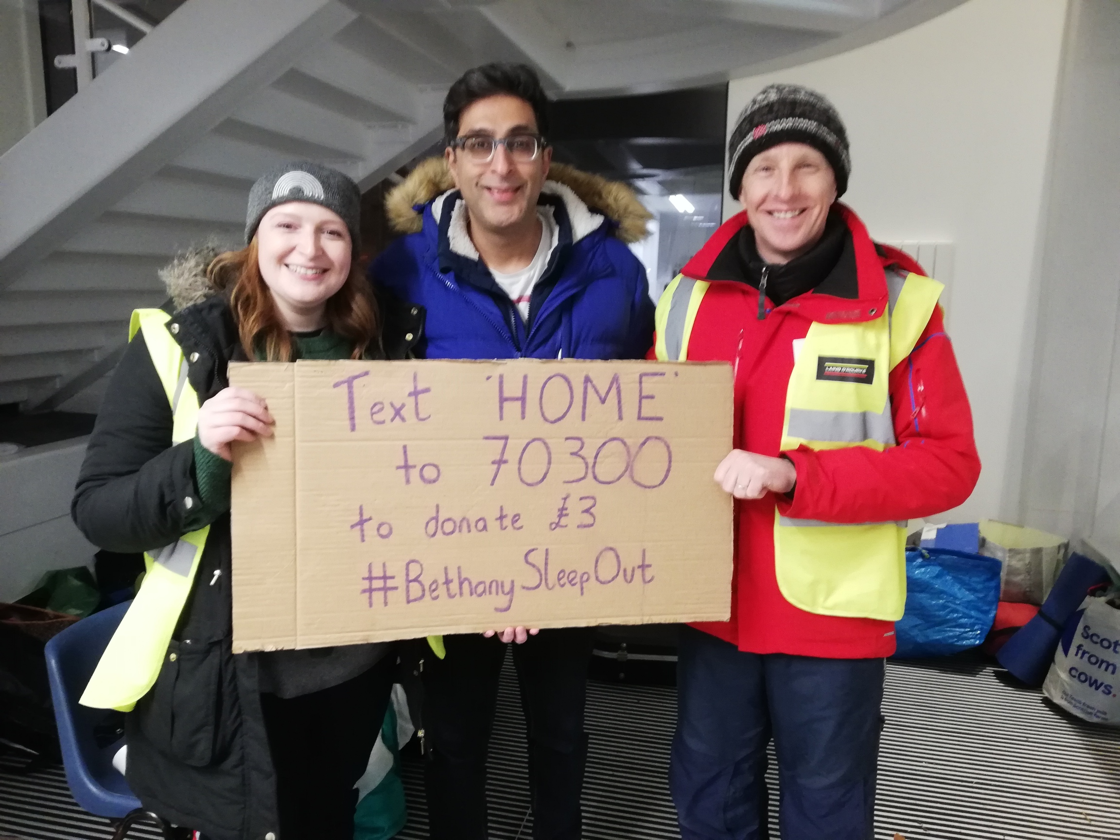 Bethany Sleep Out raises over £28k