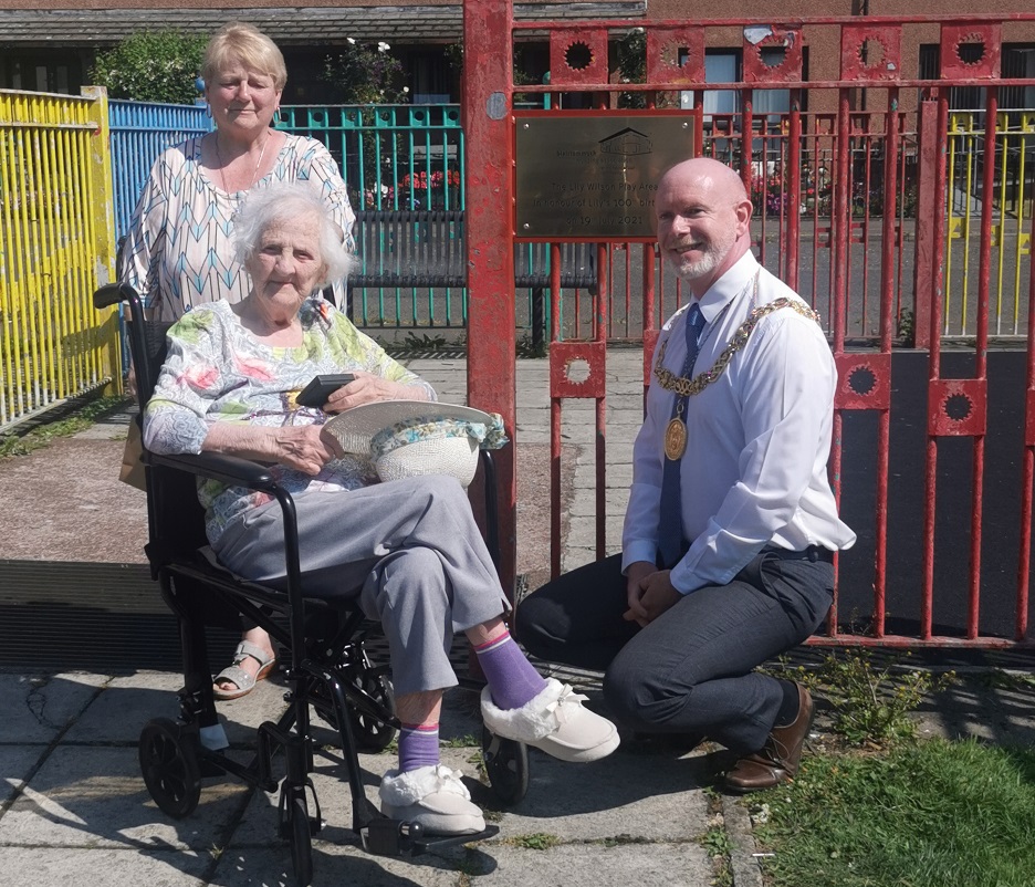 Blairtummock Housing Association honours tenant's 100th birthday