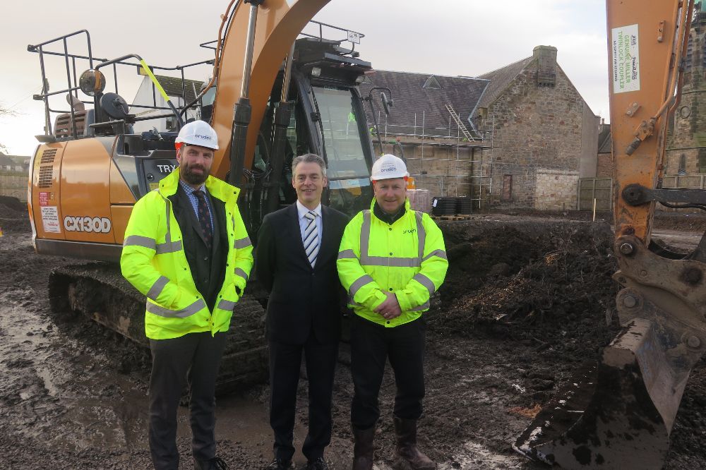 Construction begins on Passivhaus council housing in Midlothian