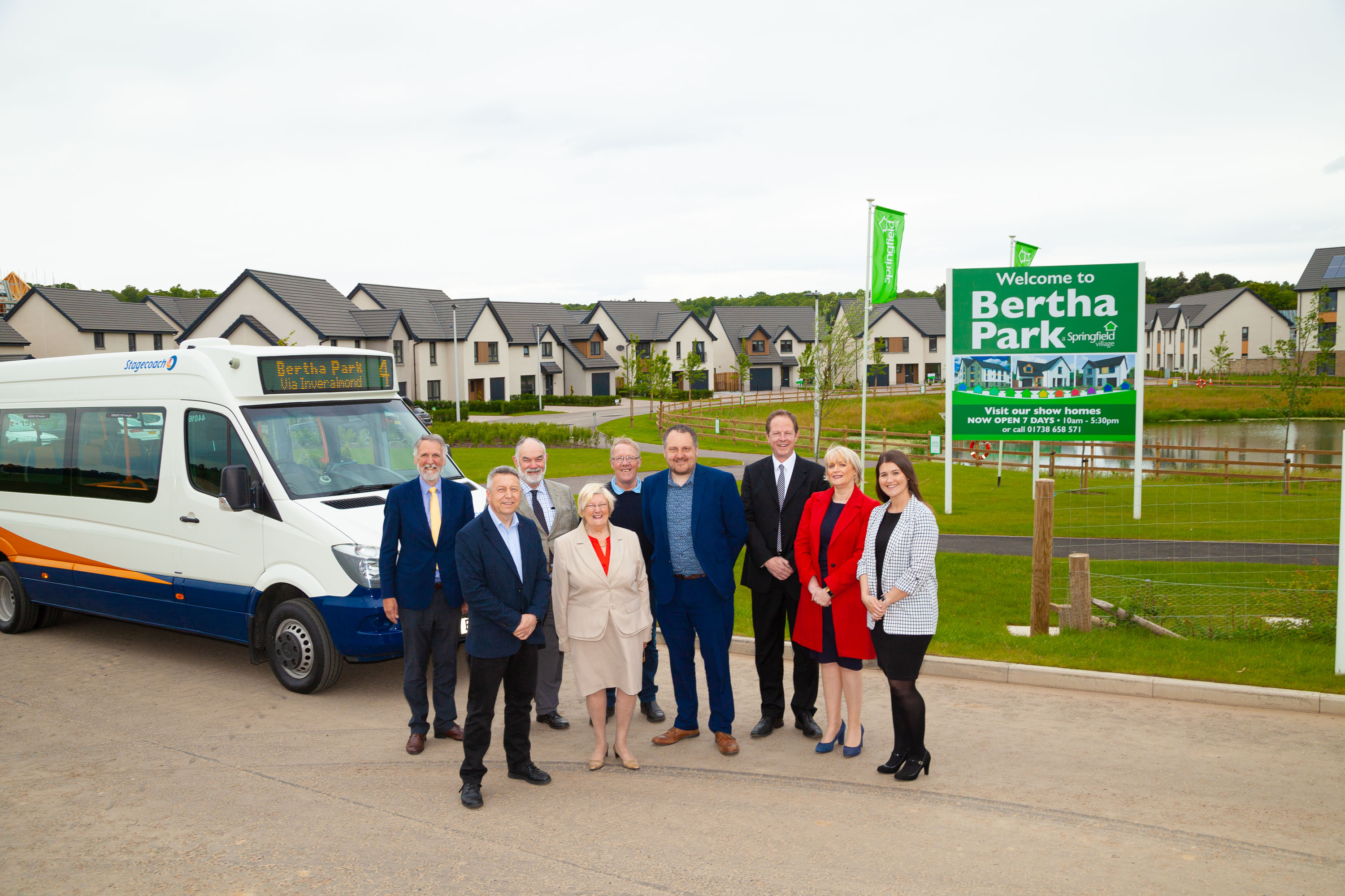 New bus connects Bertha Park to Perth town centre