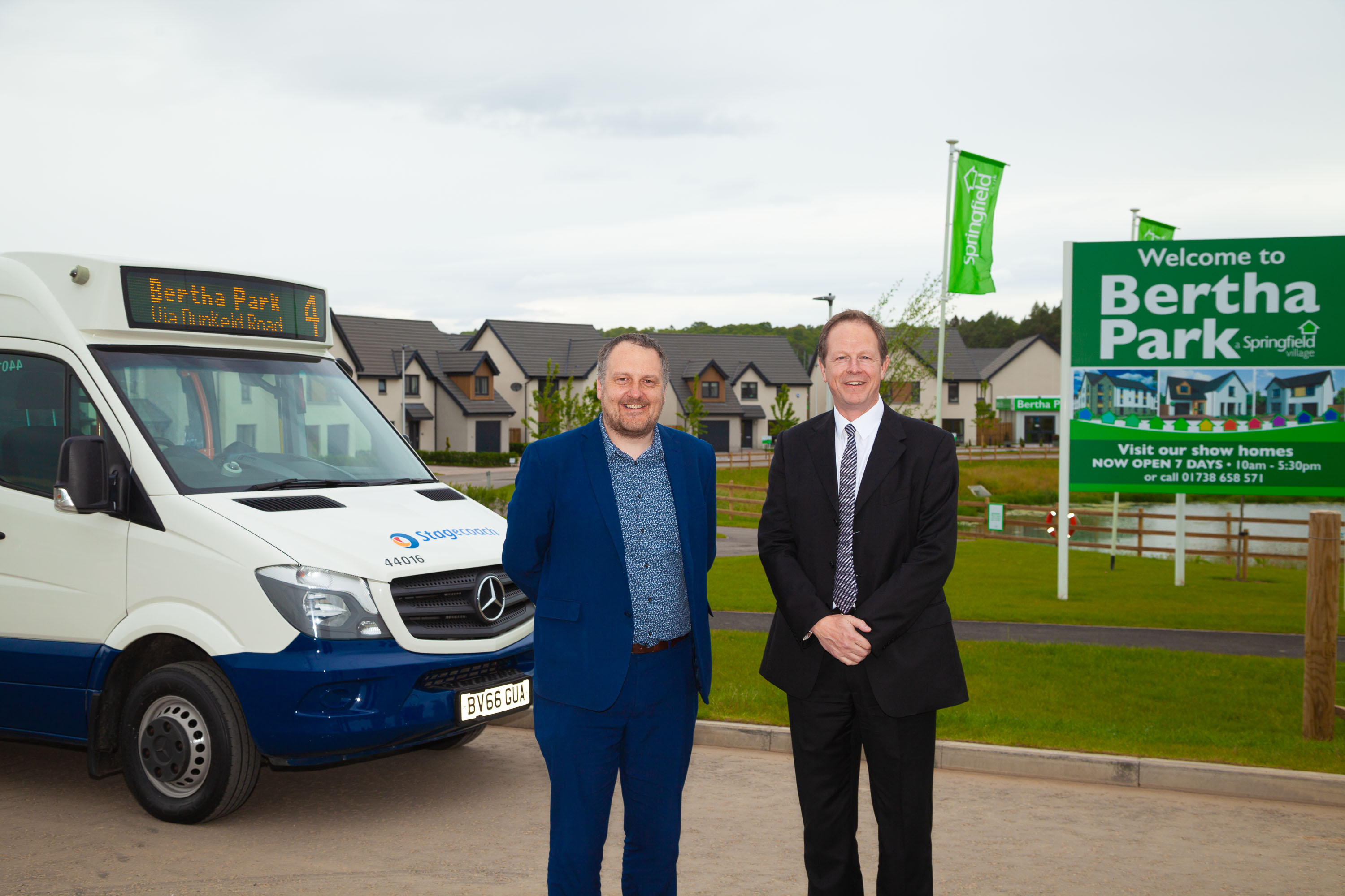 New bus connects Bertha Park to Perth town centre