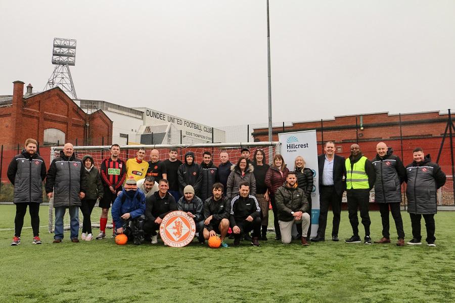 Dundee United and Hillcrest Futures team up to tackle recovery