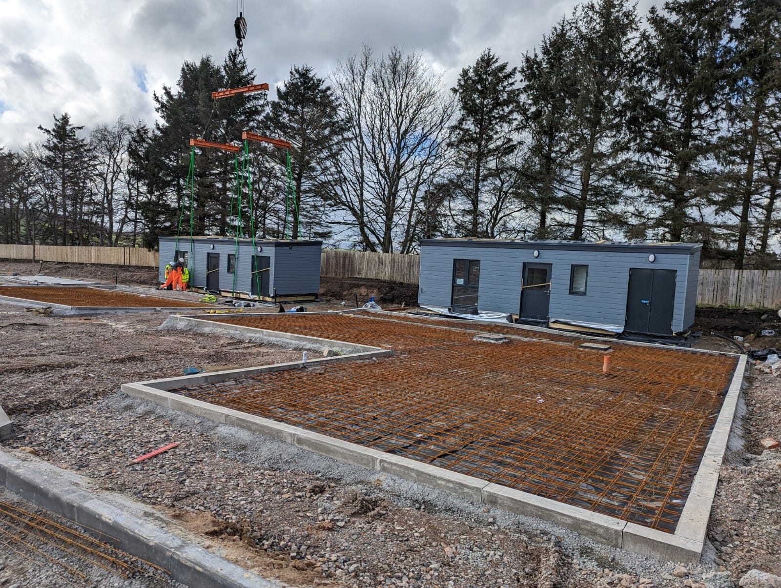 In Pictures: Connect Modular delivers first six amenity blocks to Aberdeen Traveller site
