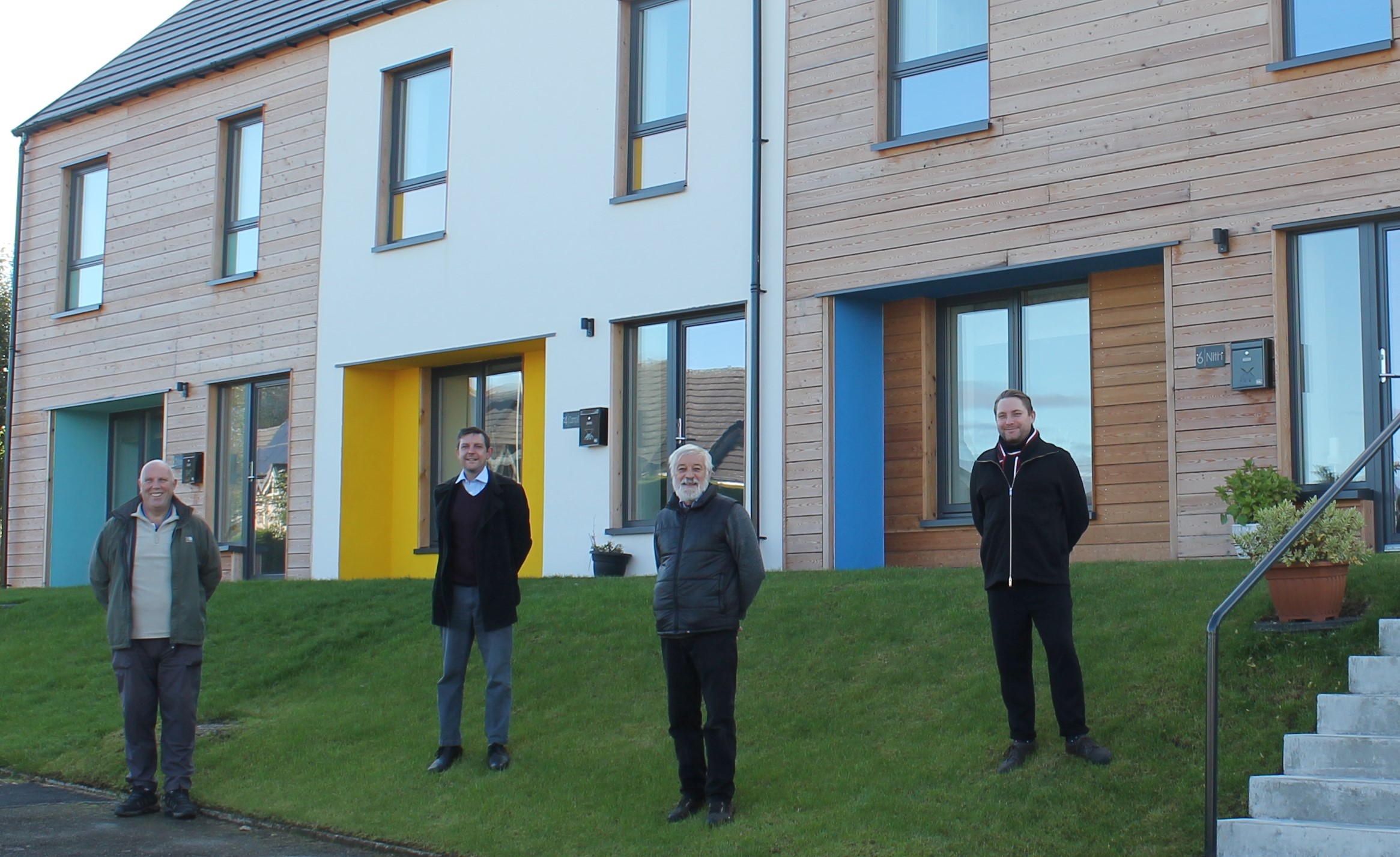 Tenants move into Scotland's first community-owned Passivhaus homes