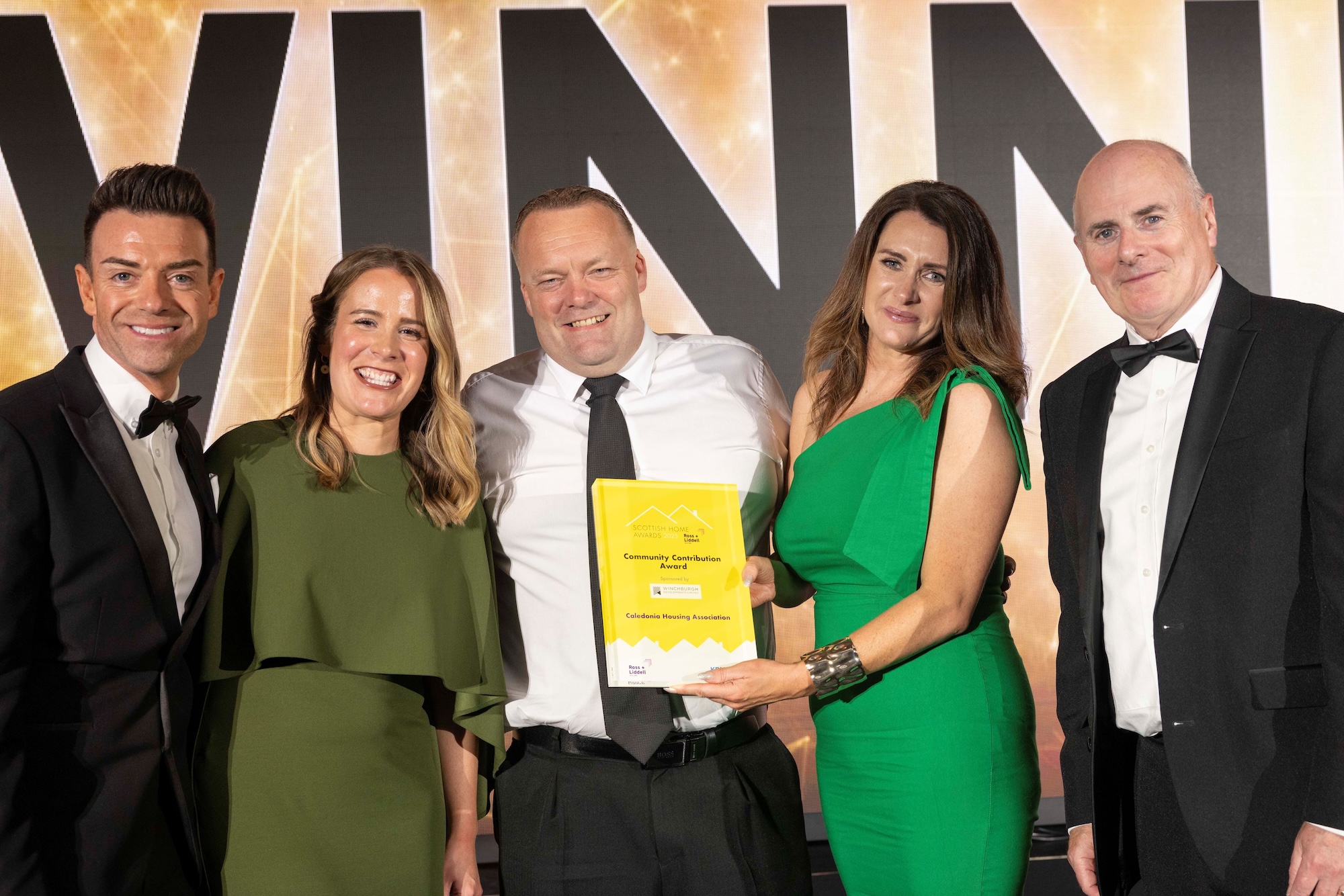 Caledonia named Housing Association of the Year in double win at Scottish Home Awards
