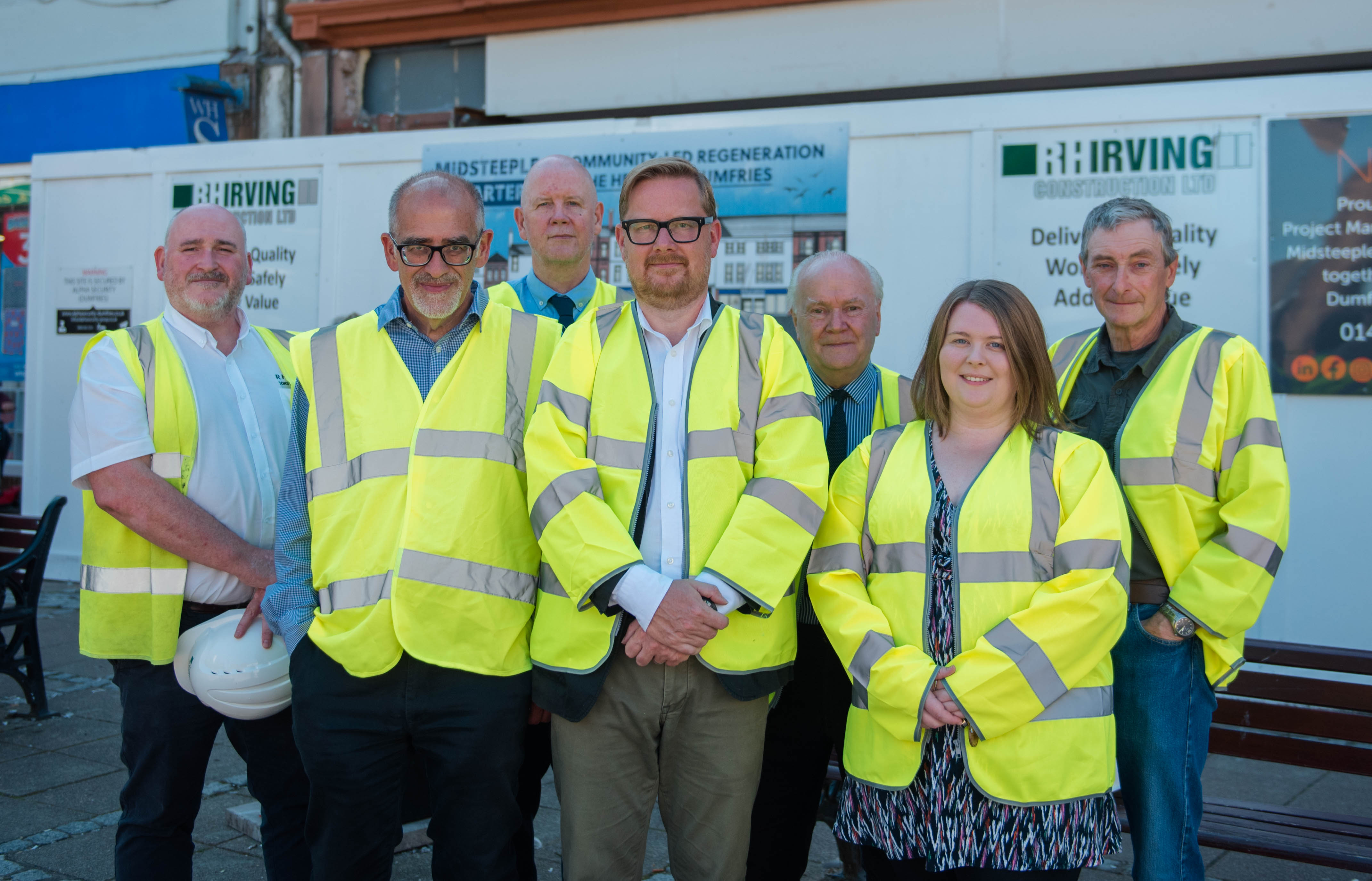 Dumfries Midsteeple Quarter project reaches new milestone