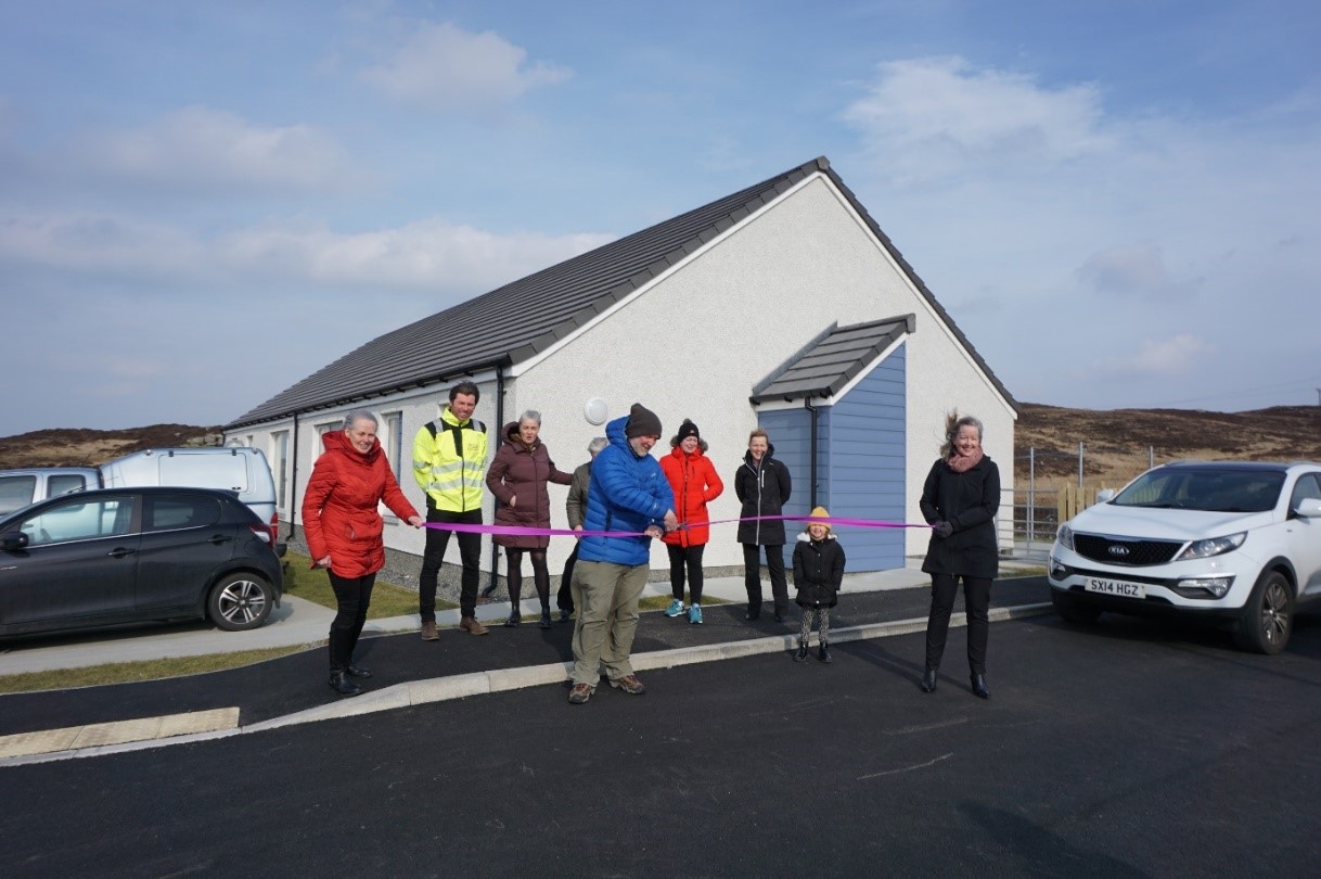 HHP celebrates opening of new housing developments in South Uist