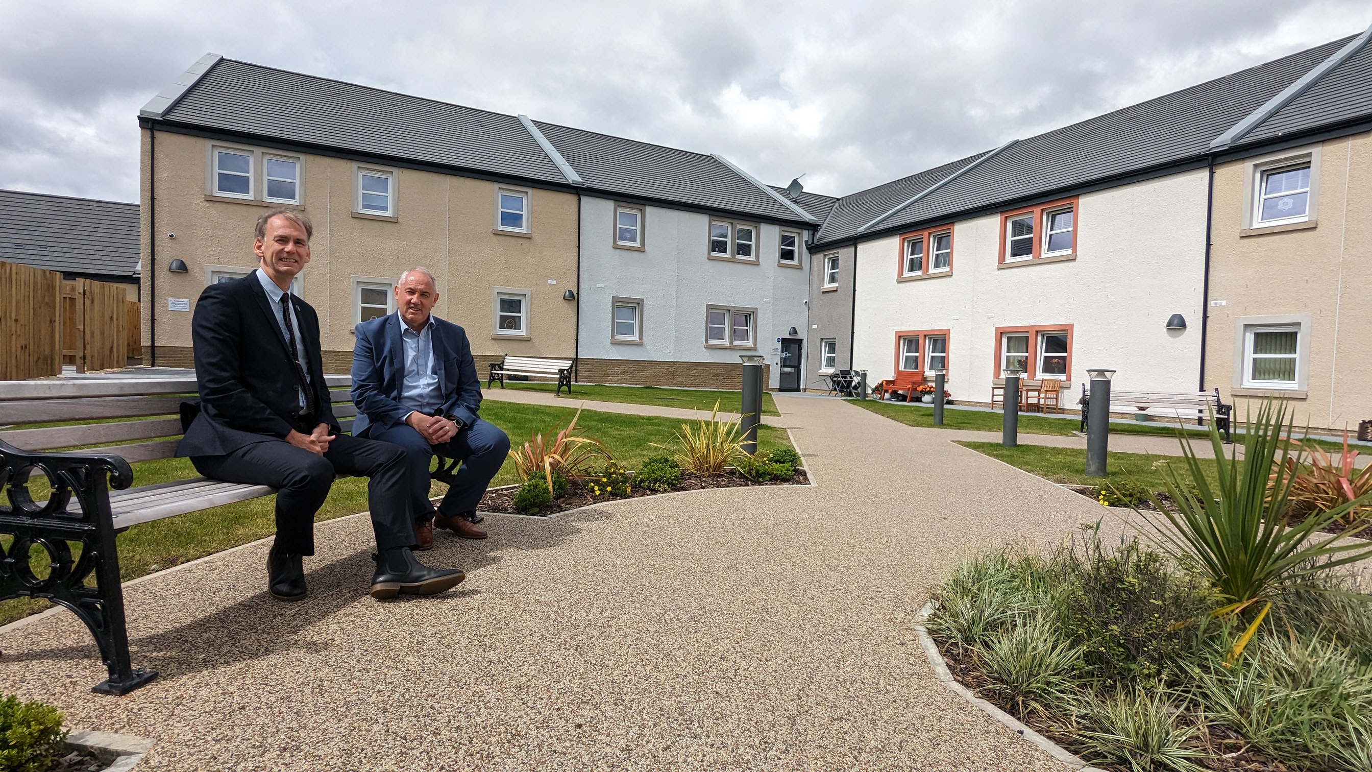 Housing minister impressed by new Irvine Harbourside homes