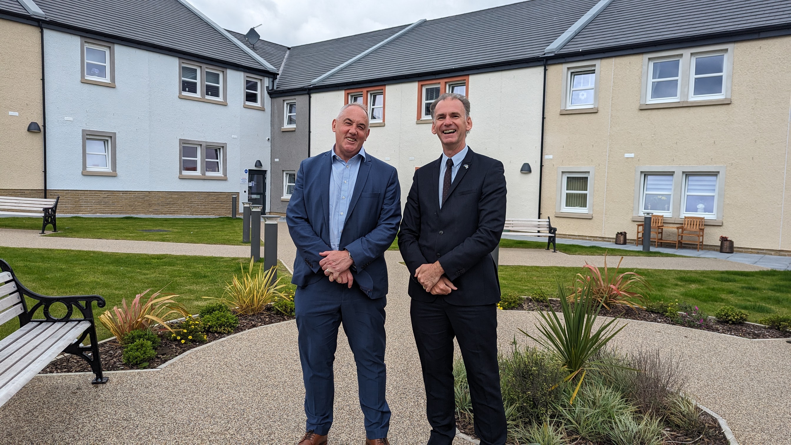 Housing minister impressed by new Irvine Harbourside homes