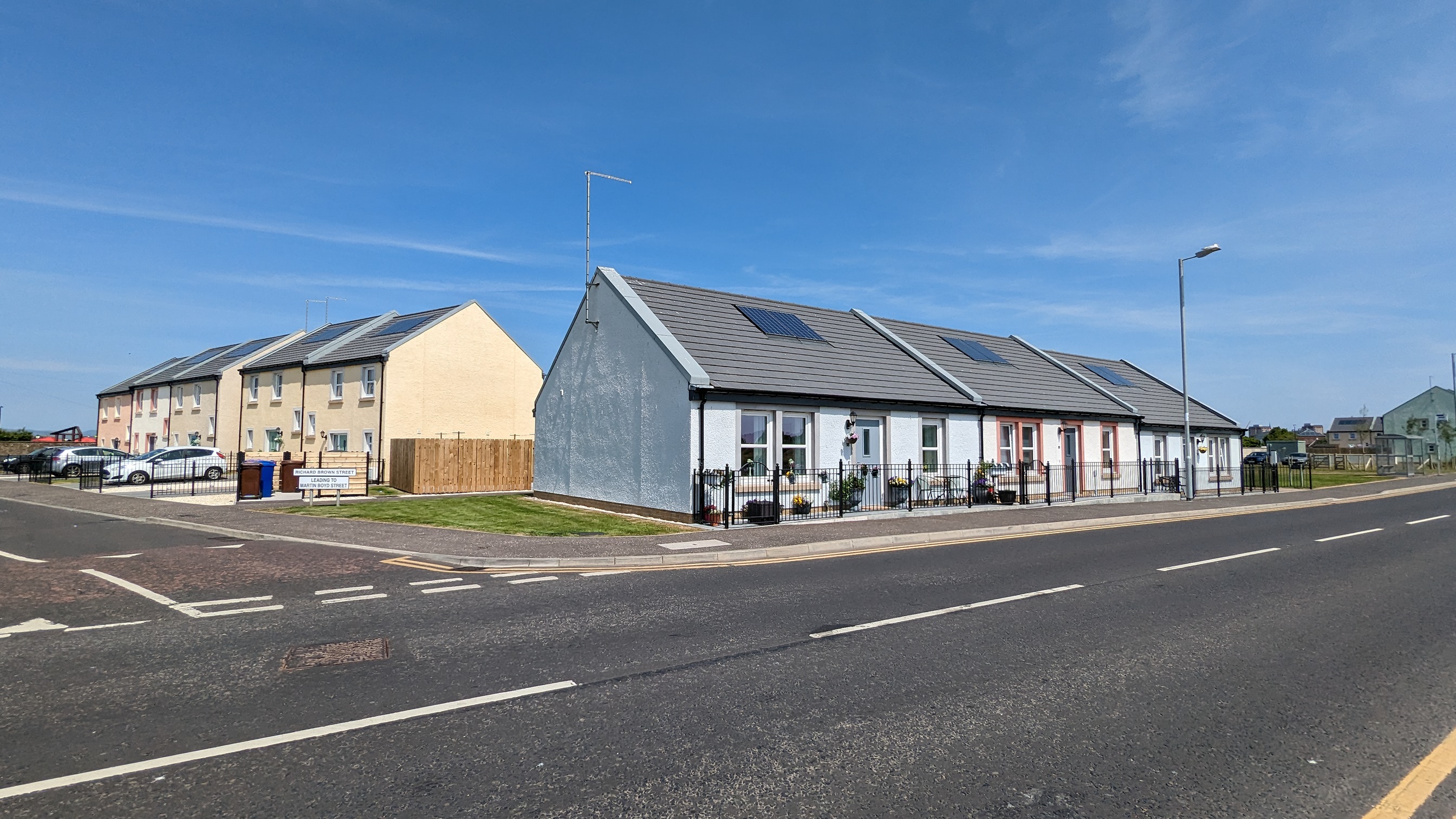 Seventy-one new homes officially opened at Irvine Harbourside