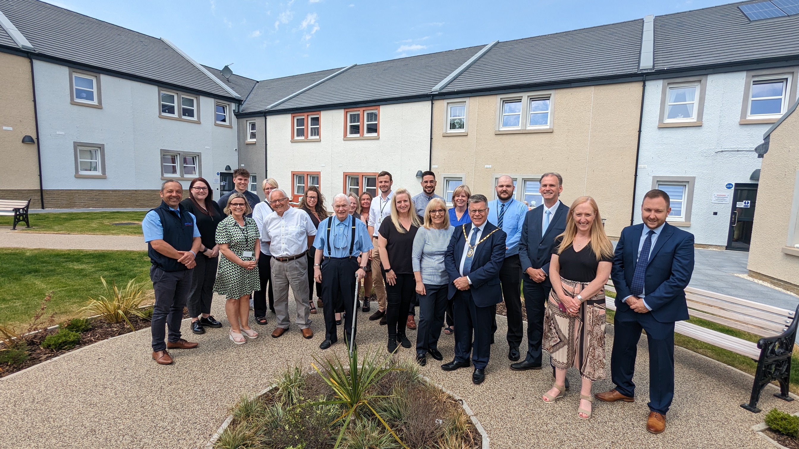 Seventy-one new homes officially opened at Irvine Harbourside