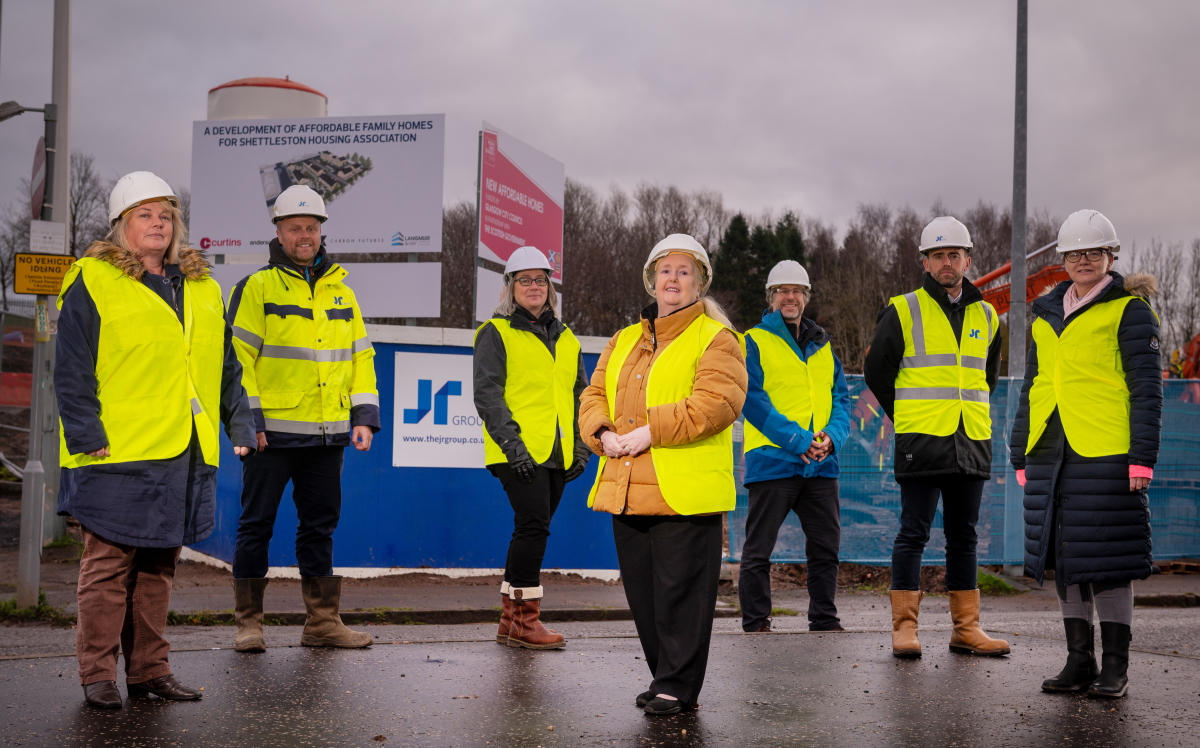 JR Group starts work on Glasgow housing development