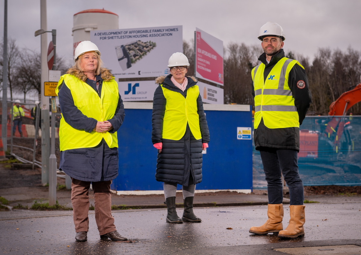 Shettleston Housing Association starts work on Glasgow housing development