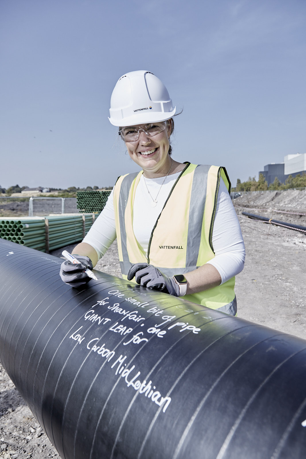 Partners celebrate Midlothian district heating progress