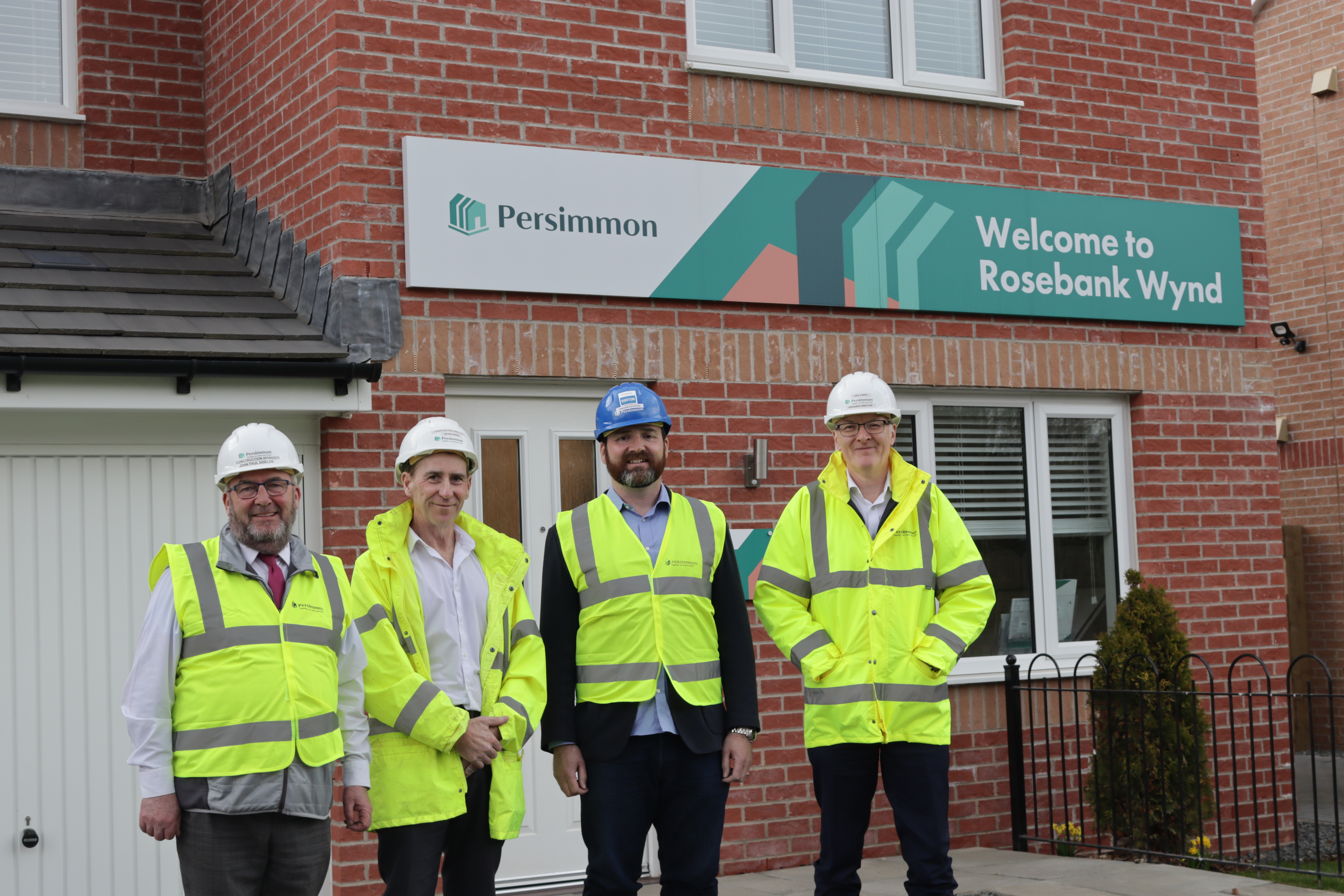 MP visits Rosebank Wynd development to discuss local housing needs