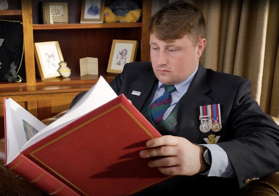 Veterans Housing Scotland visiting officer shares story in TV commercial