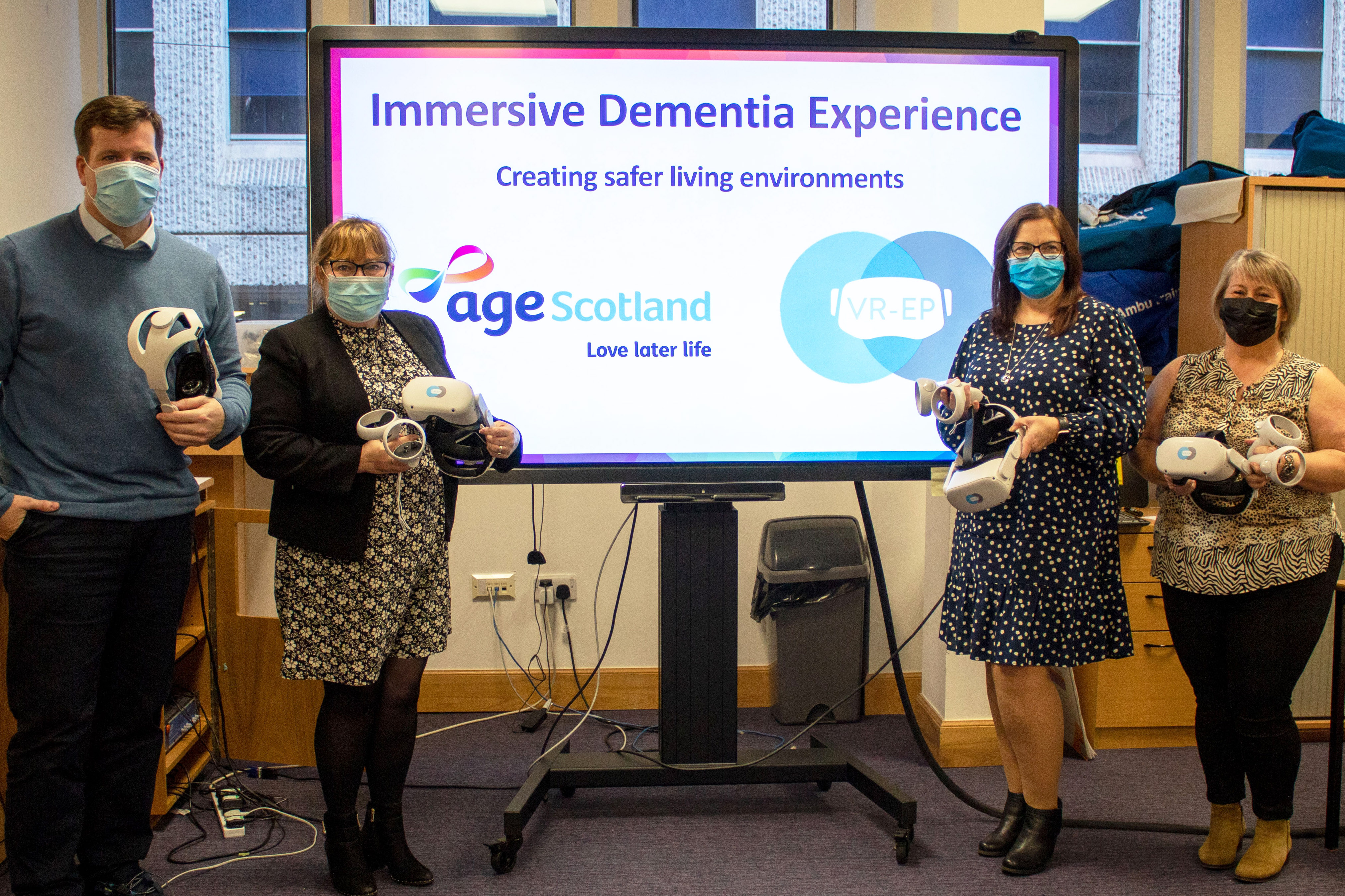Video: Hillcrest helps pilot innovative VR dementia training