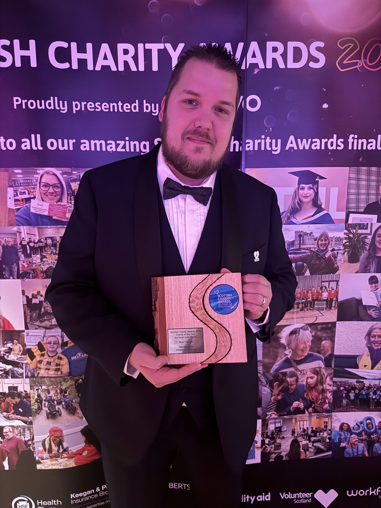 Blue Triangle wins Scottish Charity of the Year