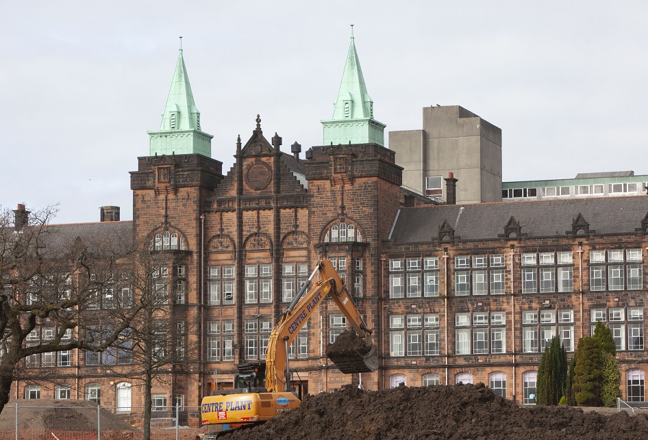 Man injured after incident at Cala Homes development in Glasgow