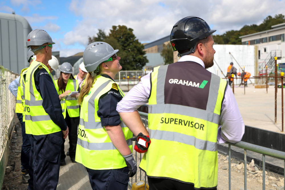 HM Naval Base Clyde accommodation project reaches key milestone