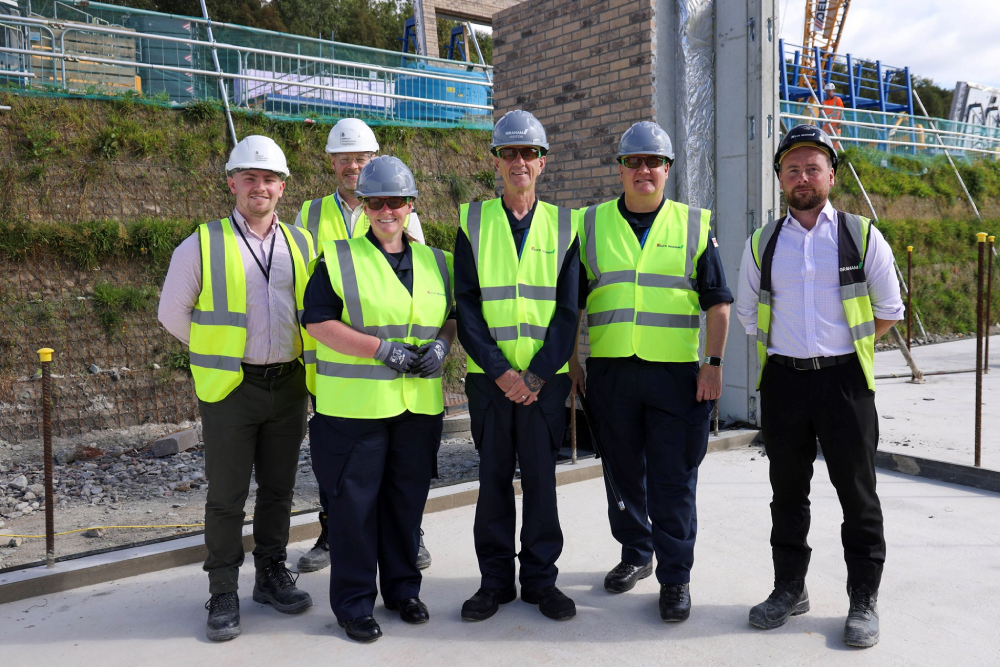 HM Naval Base Clyde accommodation project reaches key milestone