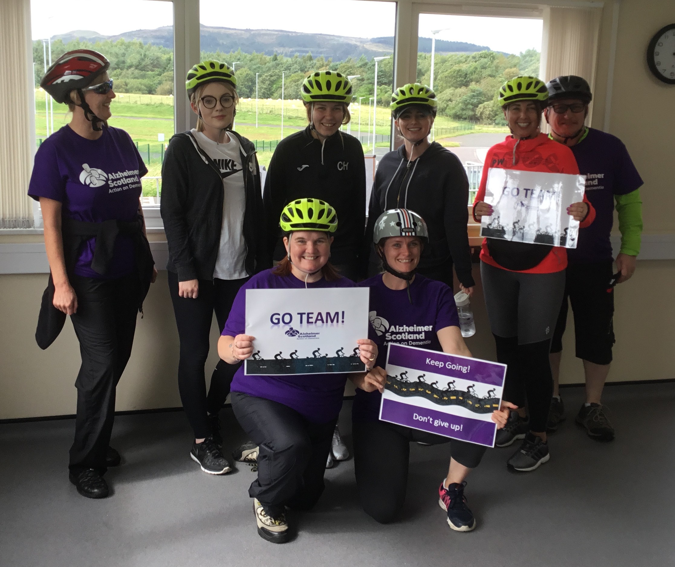 Team Kingdom saddle up to raise thousands for Alzheimer Scotland