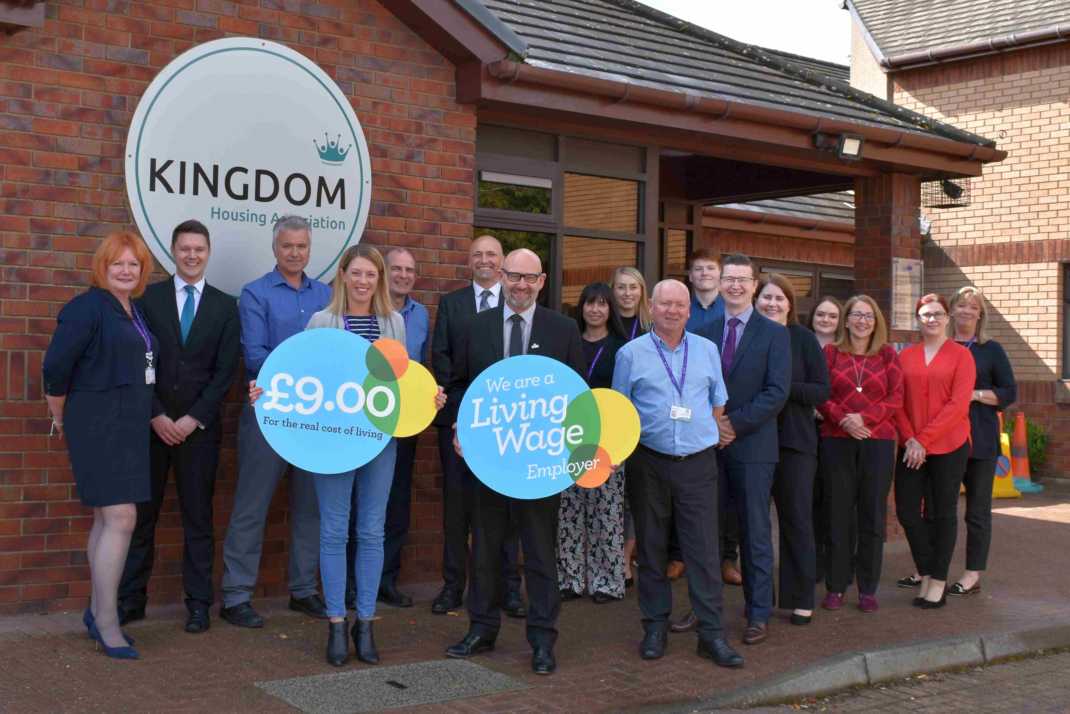 Kingdom Group celebrates commitment to real Living Wage