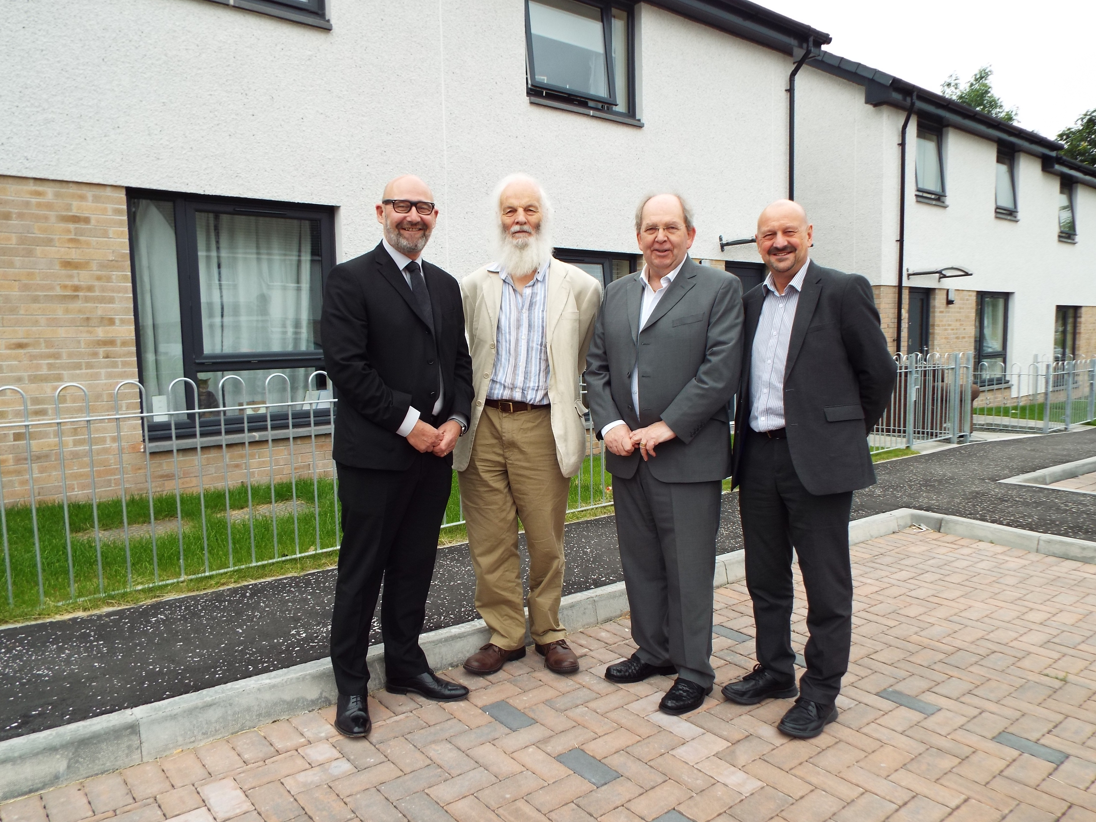 Successful partnership delivers new homes in Sauchie