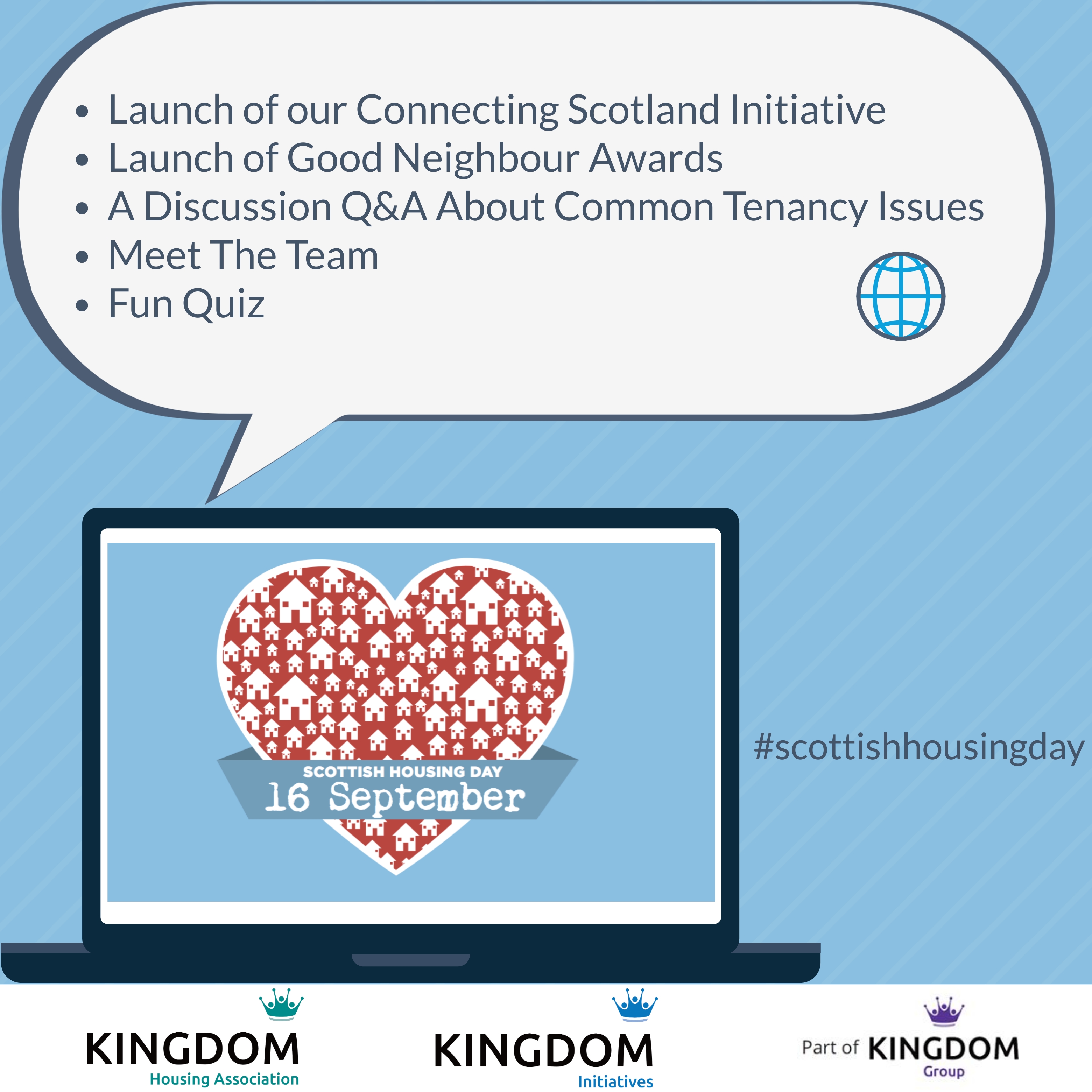 Kingdom takes Scottish Housing Day online