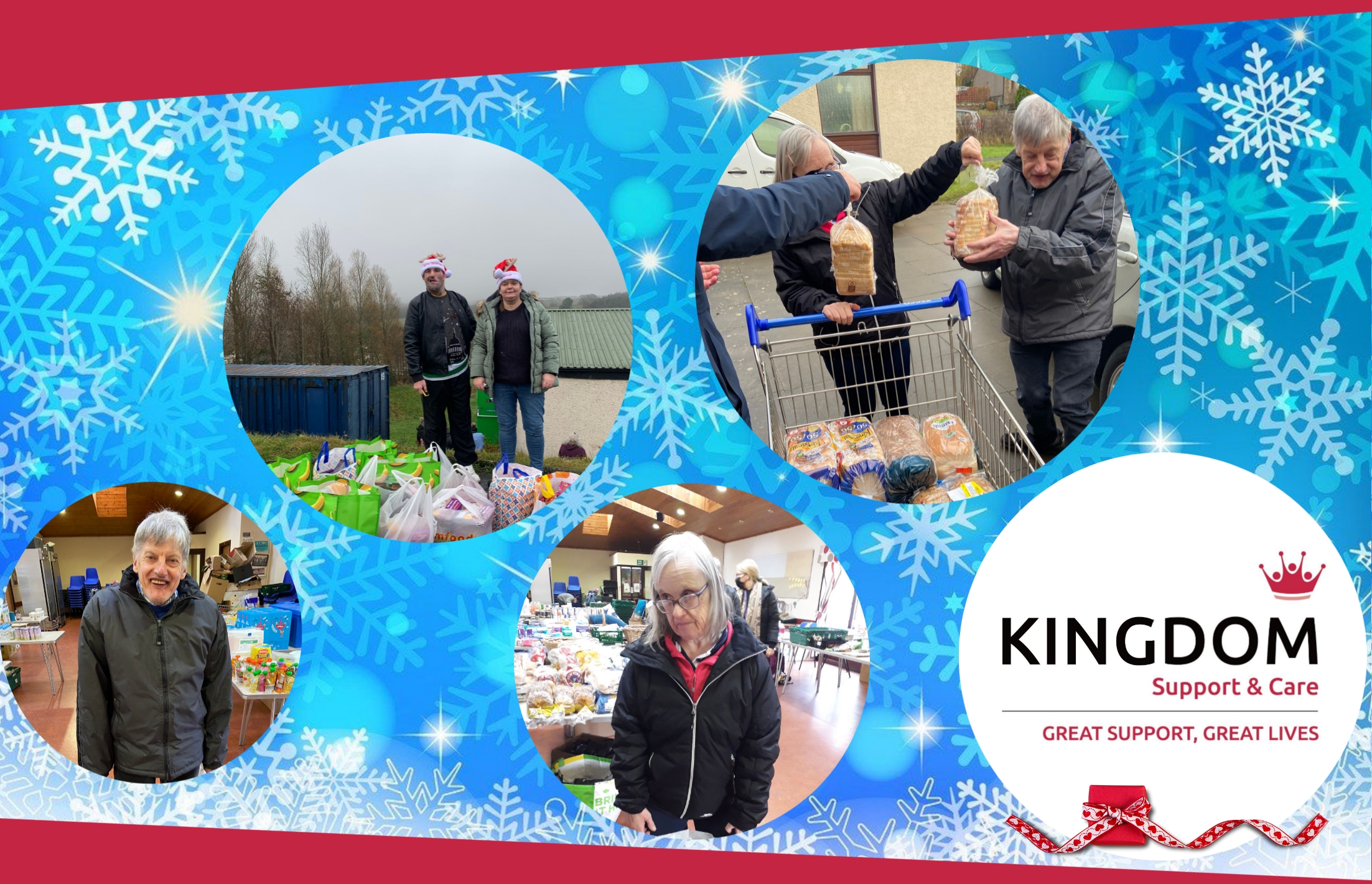 Local charities get festive boost from Kingdom Support & Care