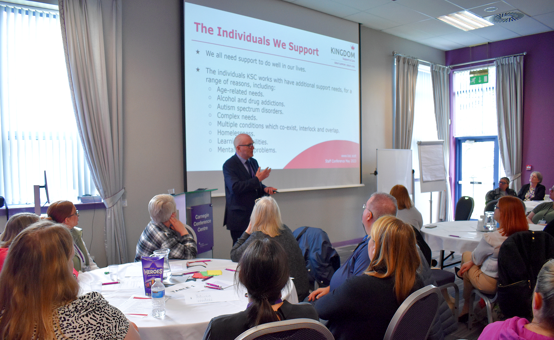 Kingdom Support & Care holds inaugural staff conference in Dunfermline