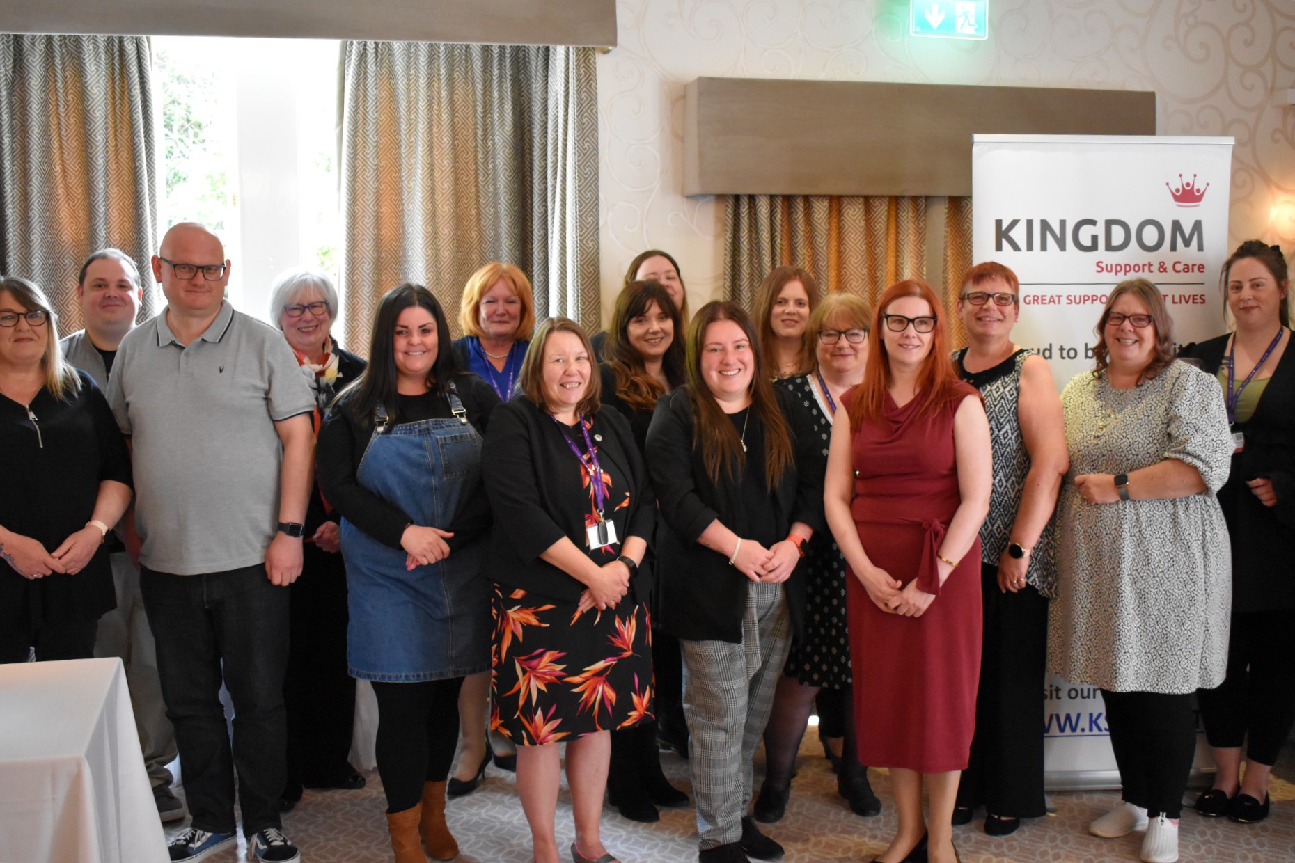 Kingdom Support & Care staff recognised at awards event