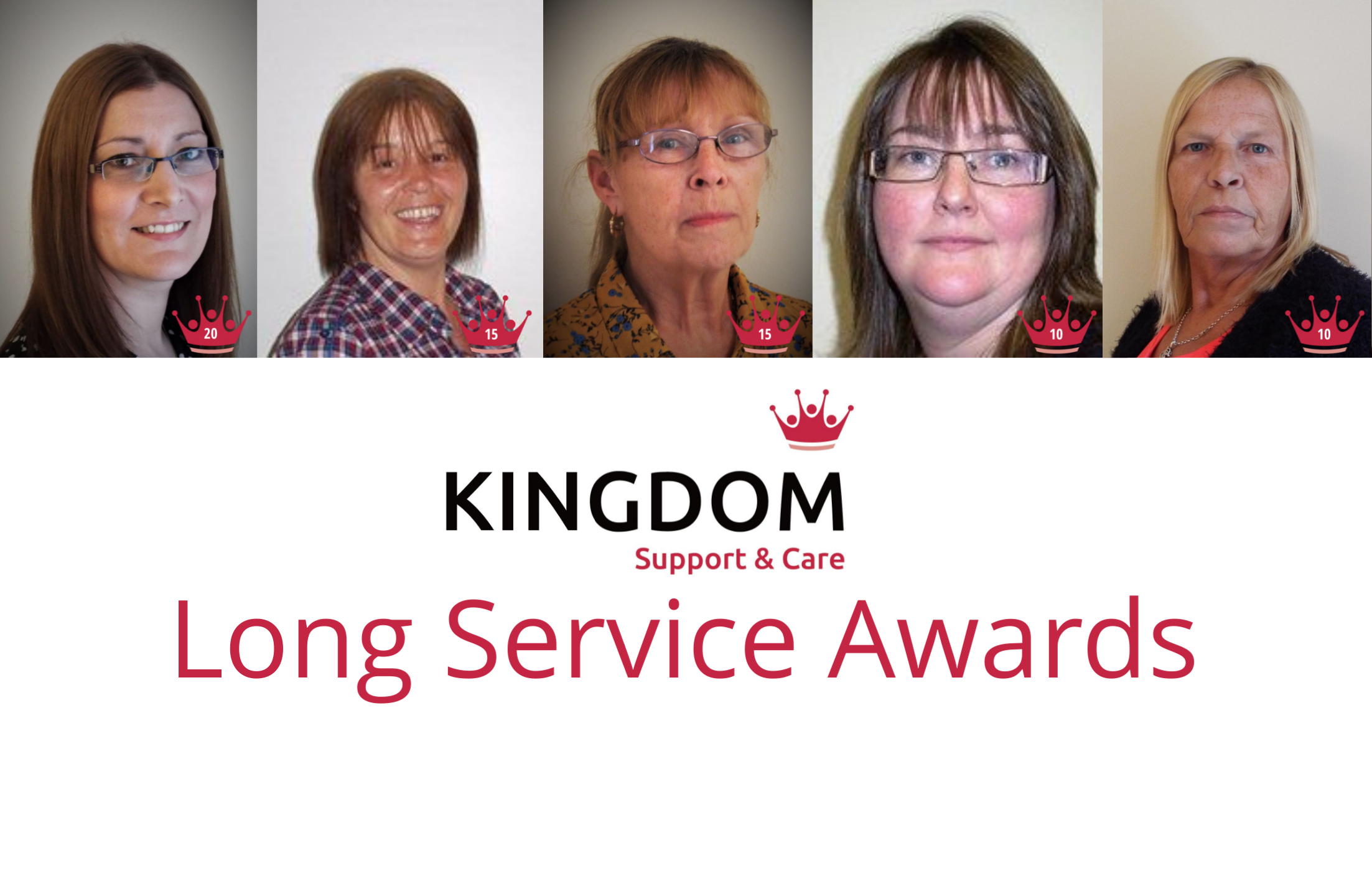Kingdom hails long service of Support & Care staff