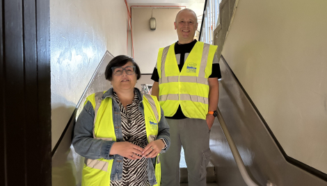 Menzieshill flats receive £1m lighting upgrade