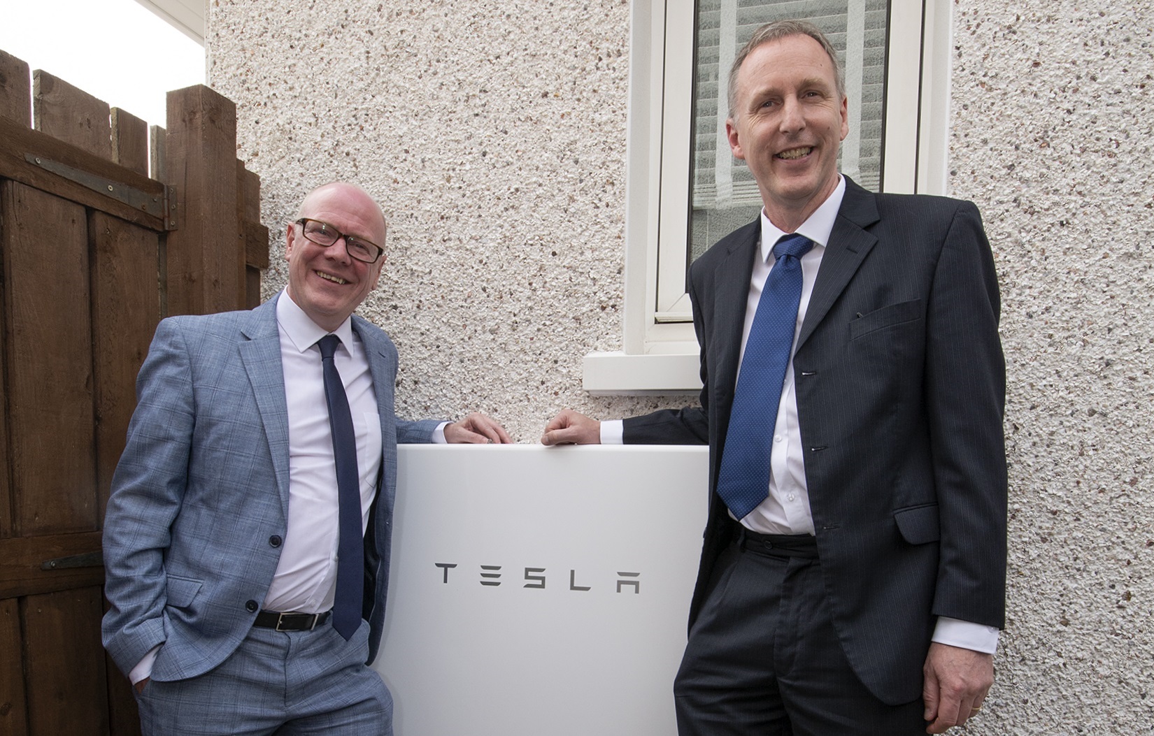 Grampian Housing Association homes fitted with Tesla batteries to help reduce electricity bills