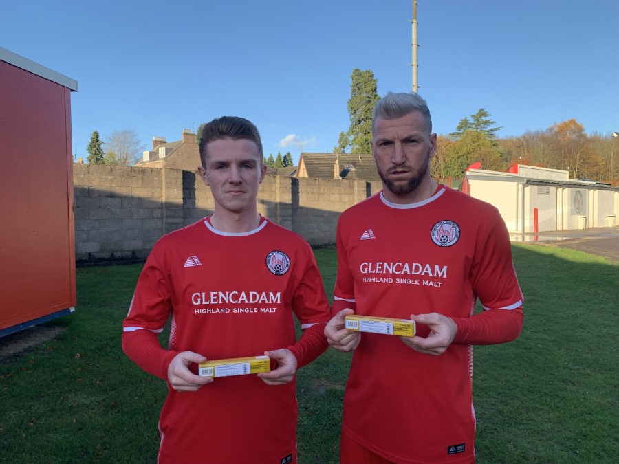 Brechin City Football Club receives life-saving training to tackle drug overdoses