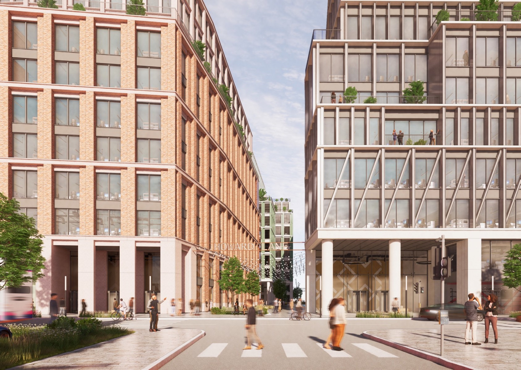 Mixed-use transformation for Glasgow car park site approved in principle