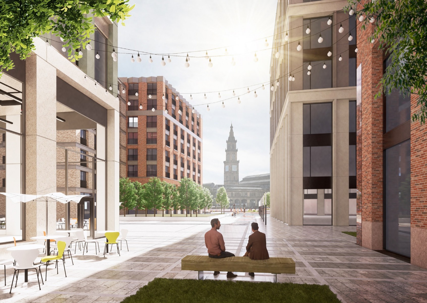 Mixed-use transformation for Glasgow car park site approved in principle