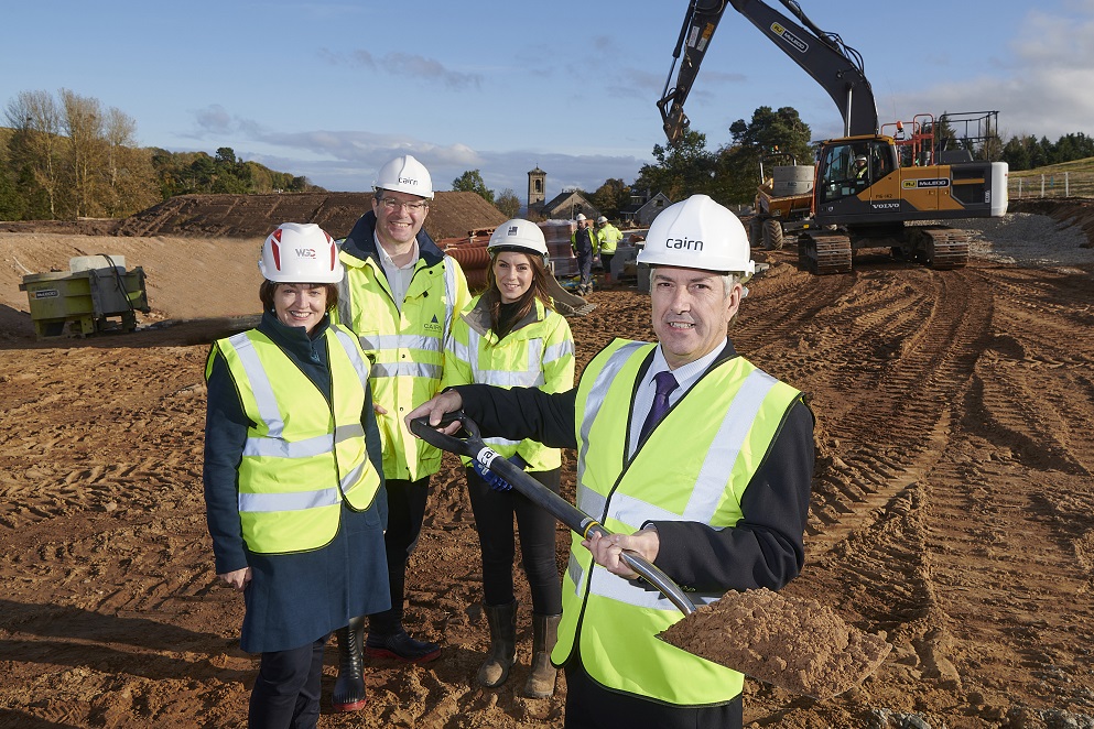 Work commences on 46-home development in Highland village