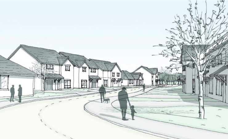 East Ayrshire Council agrees plans for 95 new homes near Auchinleck