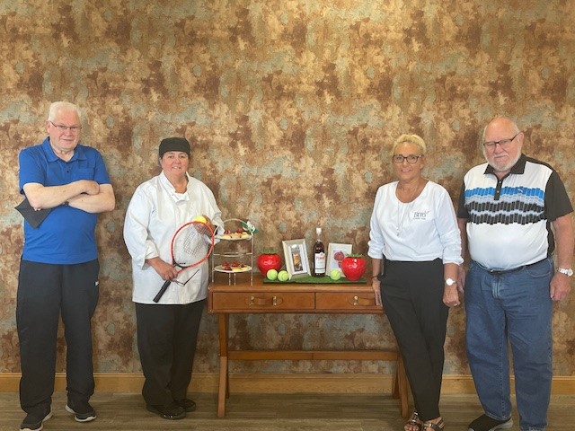 Game, set, match for dementia charity at Aberdeenshire retirement village